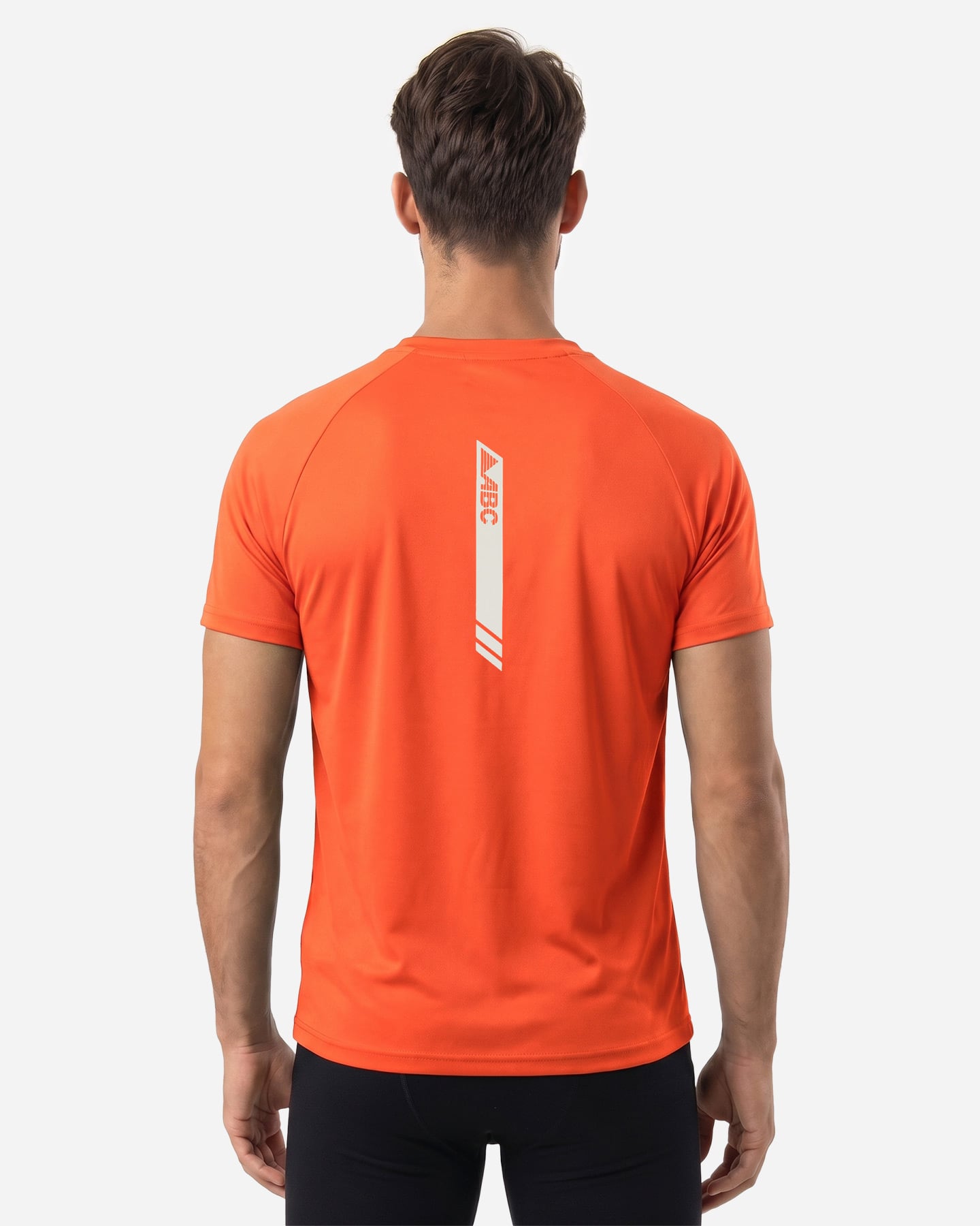 T-shirt running ABC TECH M - Arancione - 3 | Cisalfa Sport