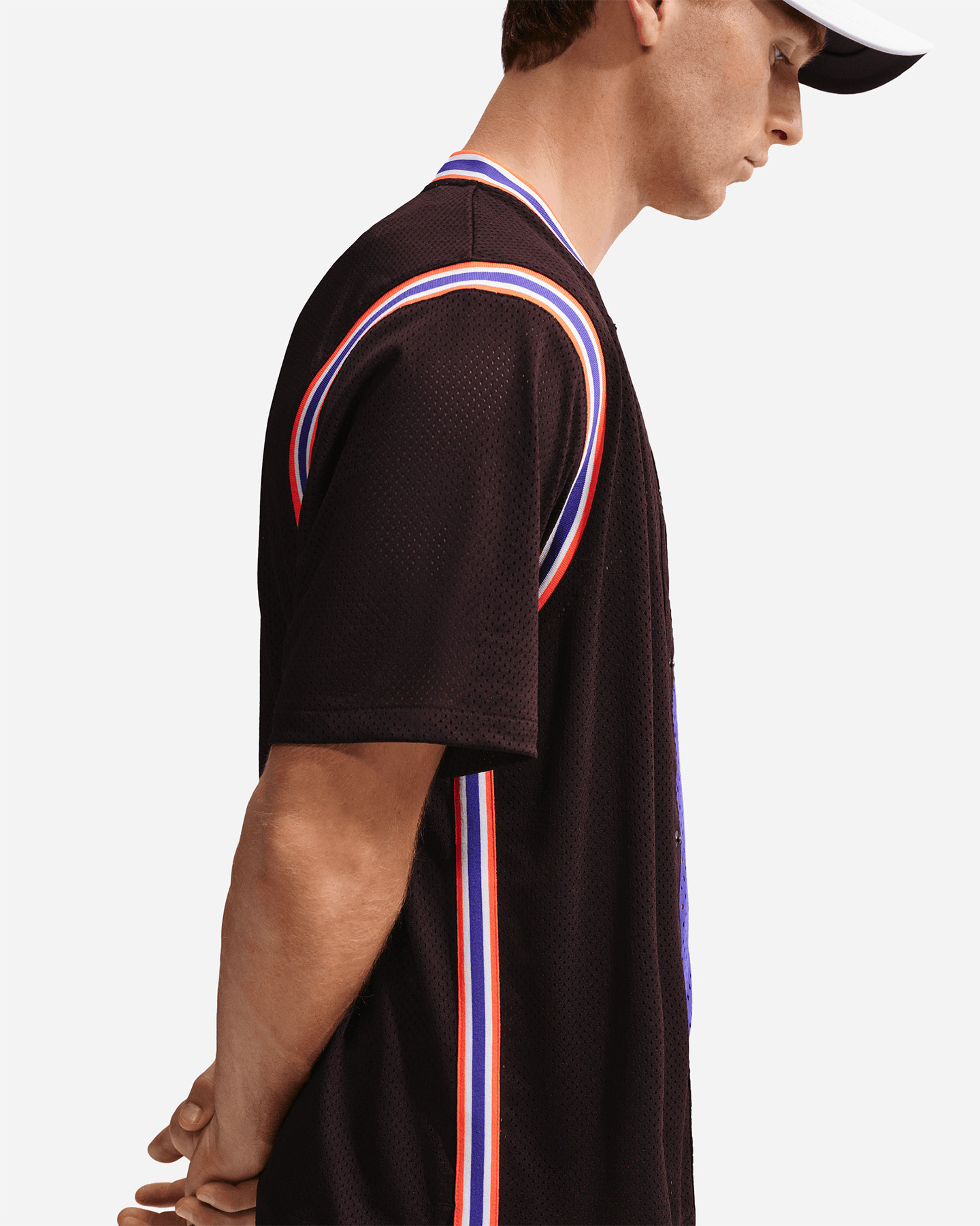 Giacca tennis NIKE DRI FIT SLAM CARLOS M - Viola - 5 | Cisalfa Sport