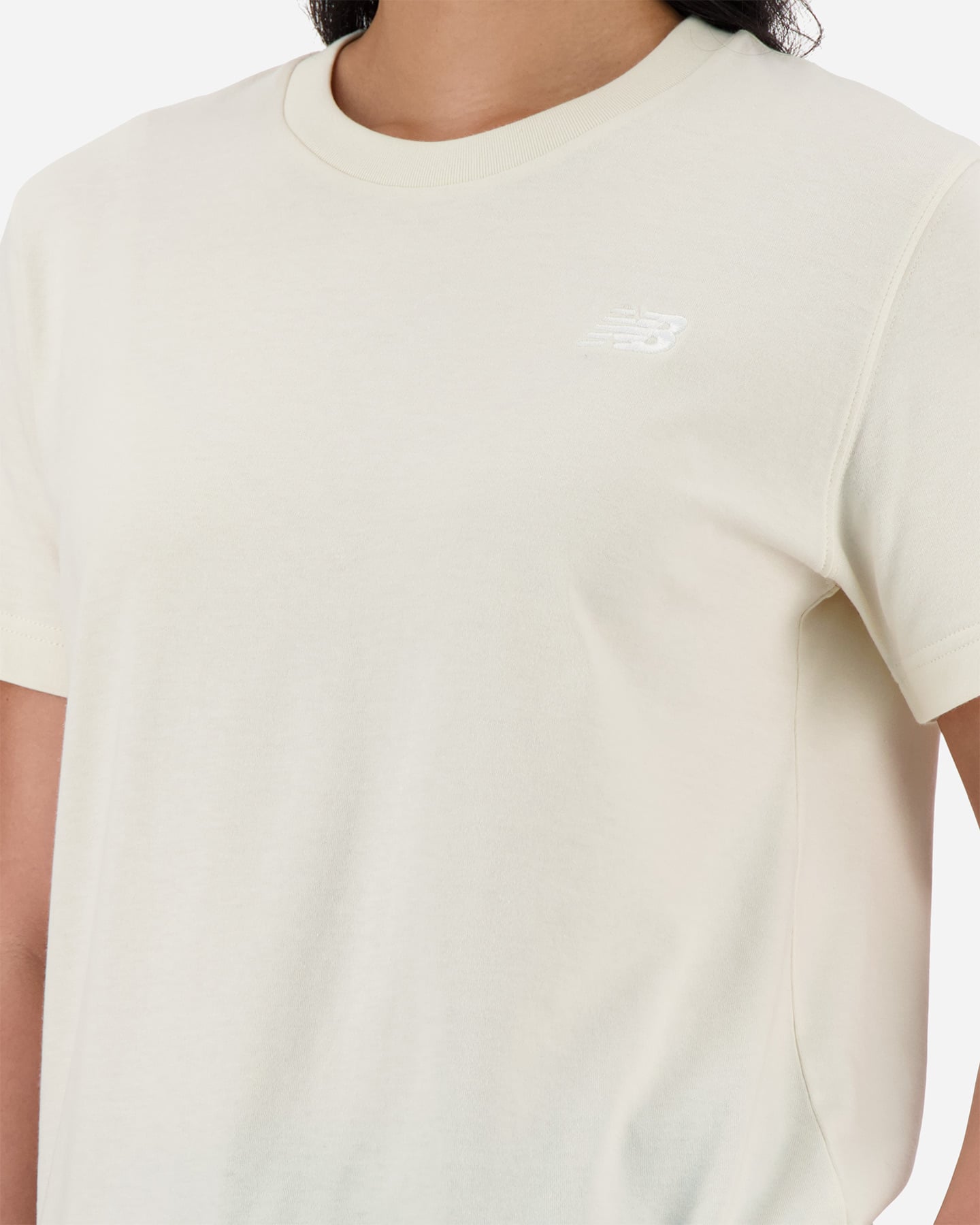 T-shirt NEW BALANCE ESSENTIAL SMALL LOGO W - Beige - 3 | Cisalfa Sport