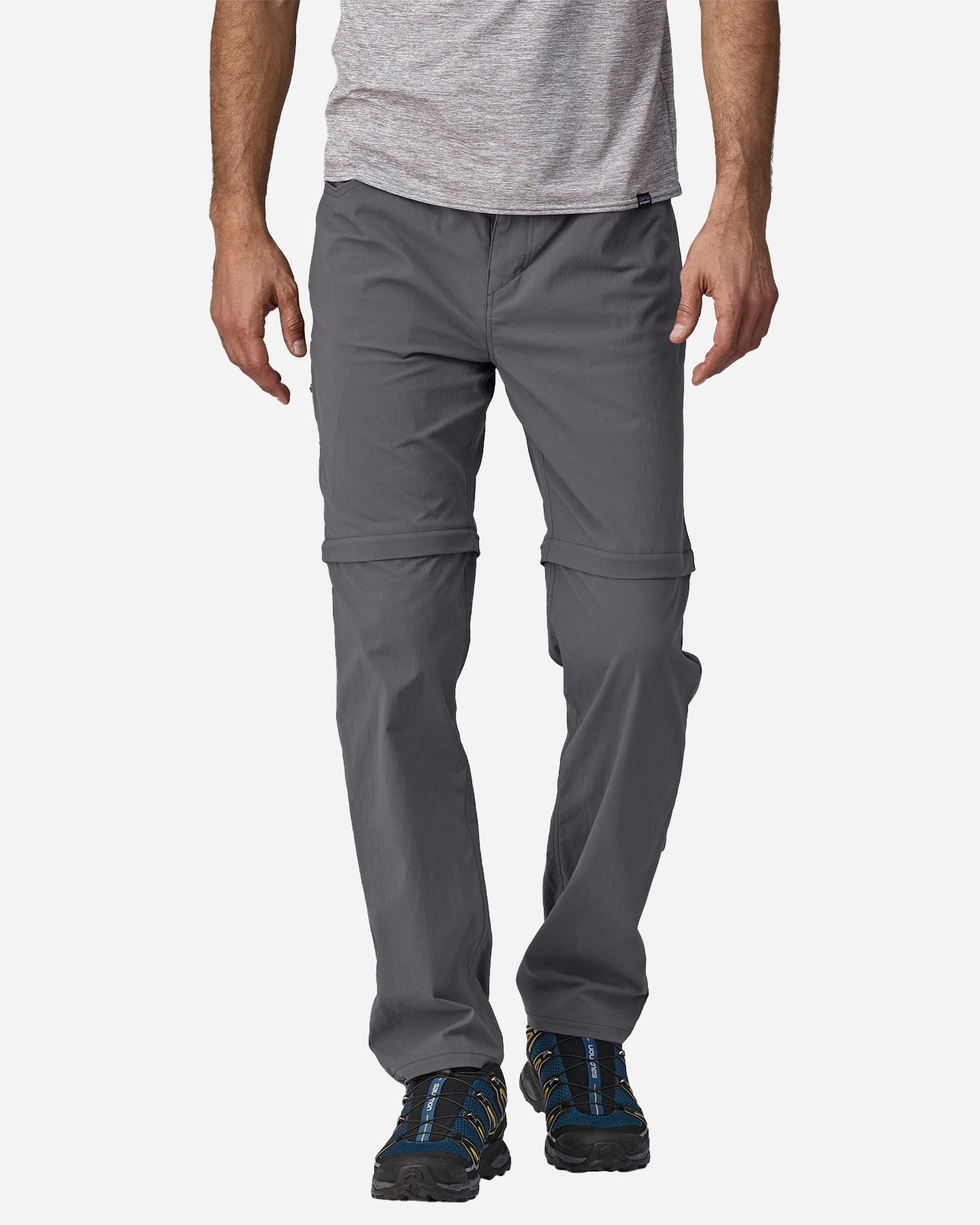 Pantalone outdoor PATAGONIA QUANDARY CONVERTIBLE M - Grigio - 1 | Cisalfa Sport