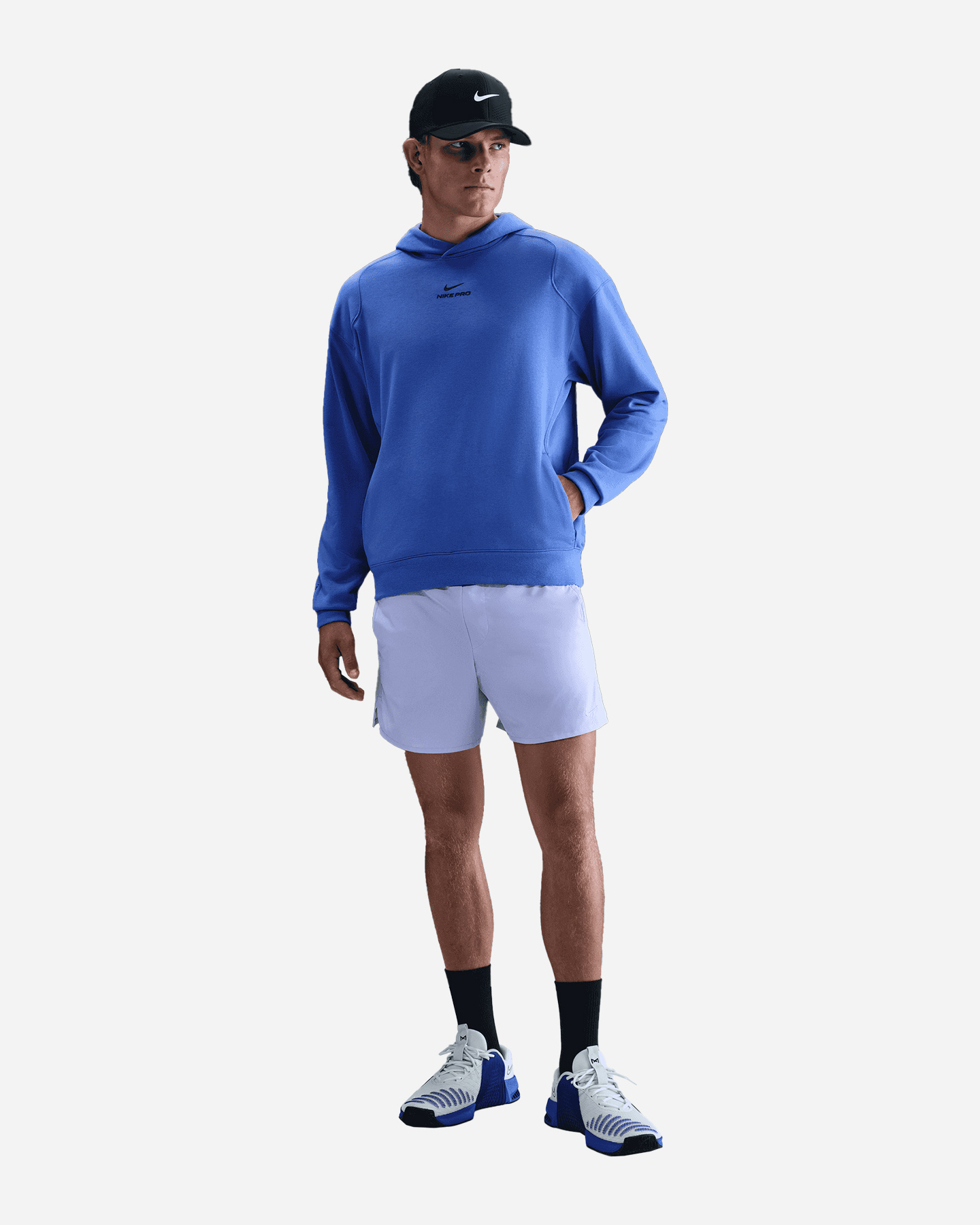 Felpa training NIKE DRI FIT PRO M - Blu - 1 | Cisalfa Sport