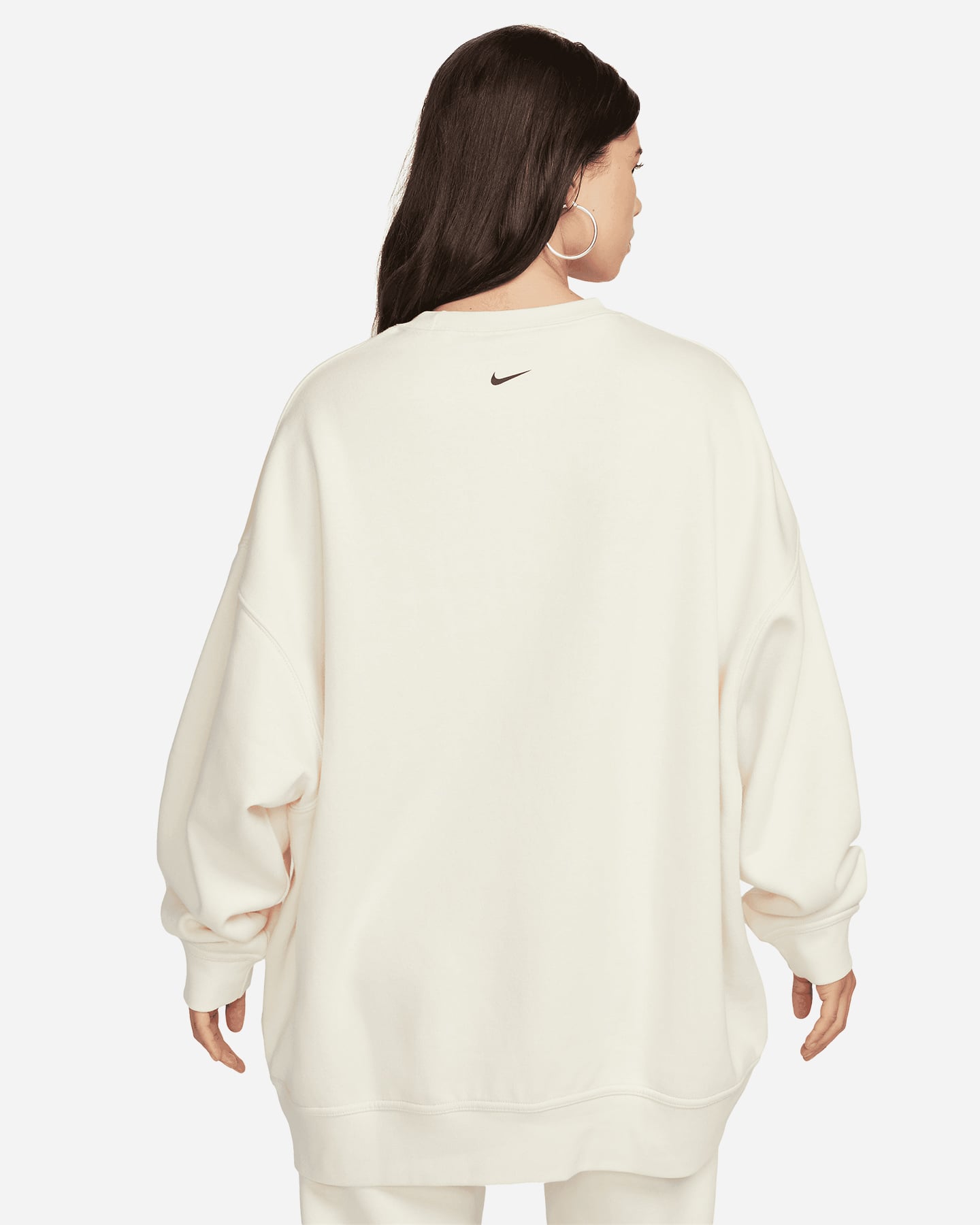 Felpa NIKE SWOOSH BIG LOGO W - Bianco - 1 | Cisalfa Sport