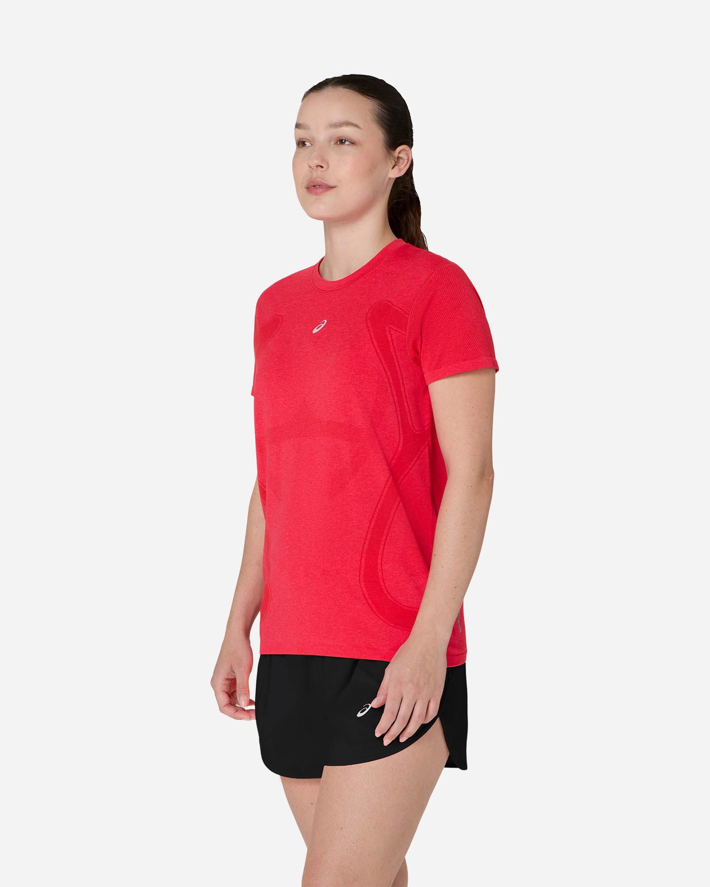 T-shirt running ASICS ROAD W - Rosso - 2 | Cisalfa Sport