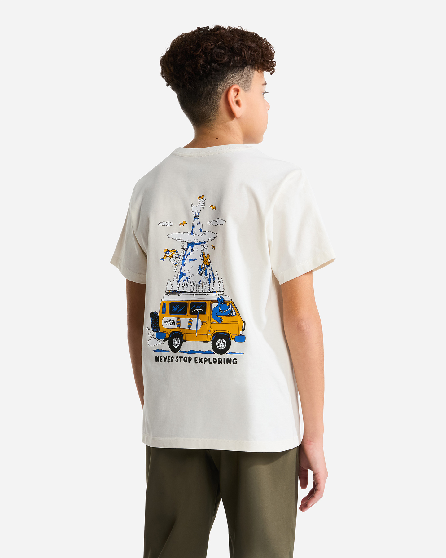 T-shirt THE NORTH FACE CLASSIC JR - Beige - 2 | Cisalfa Sport