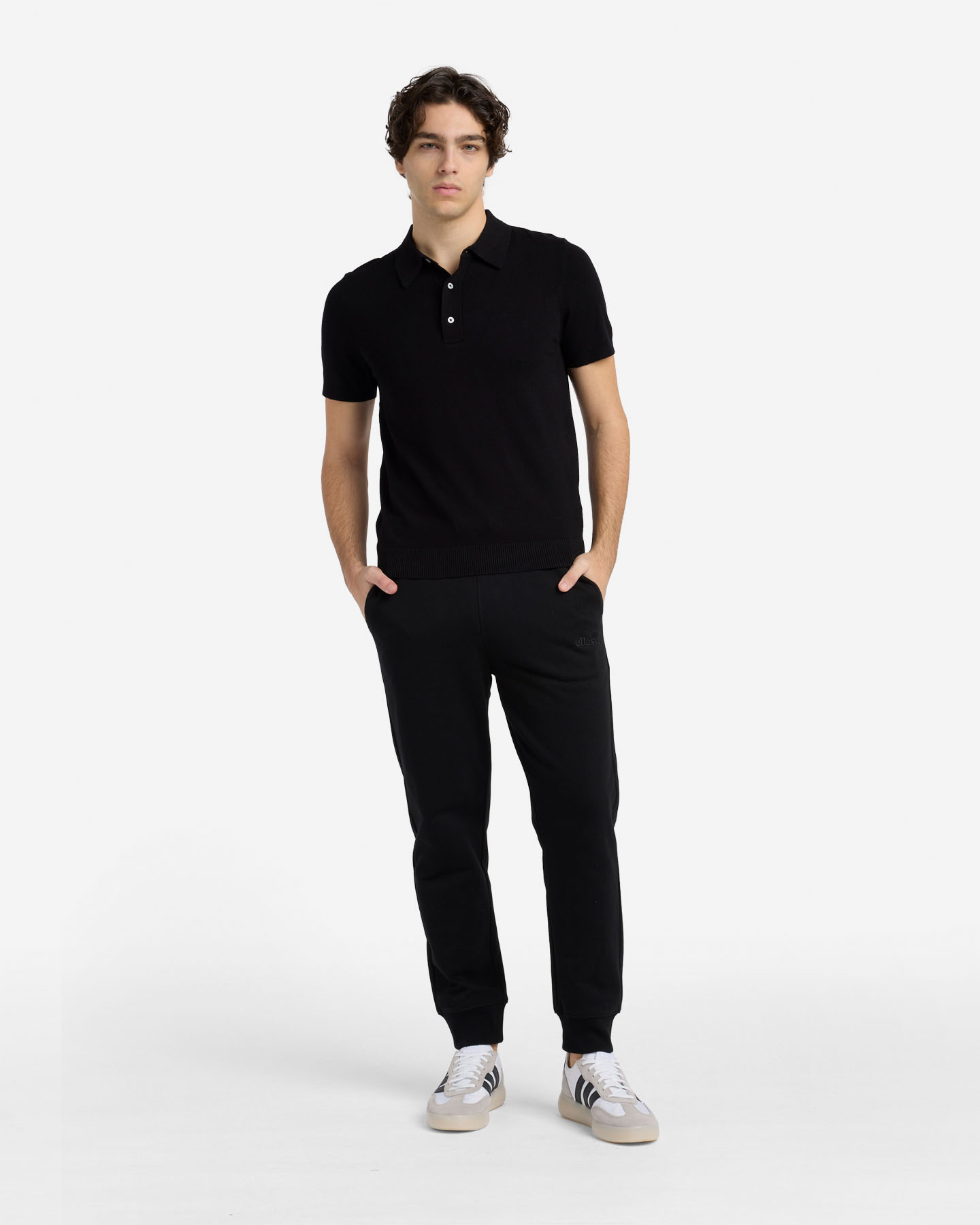 Polo ELLESSE BASIC M - Nero - 4 | Cisalfa Sport