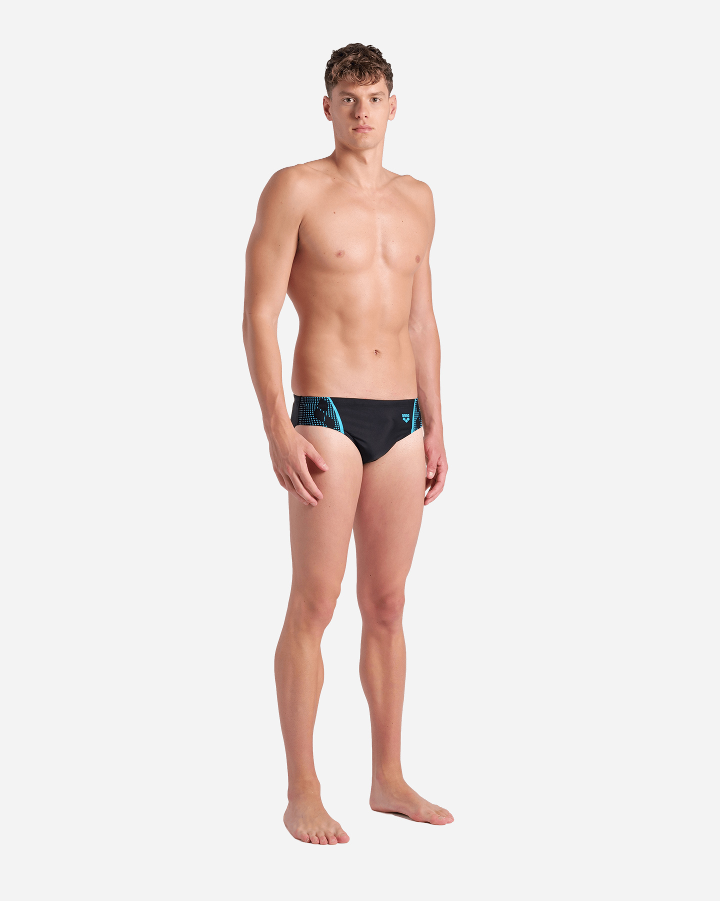 Slip piscina ARENA SWIM BRIEFS GRAPHIC M - Nero - 2 | Cisalfa Sport