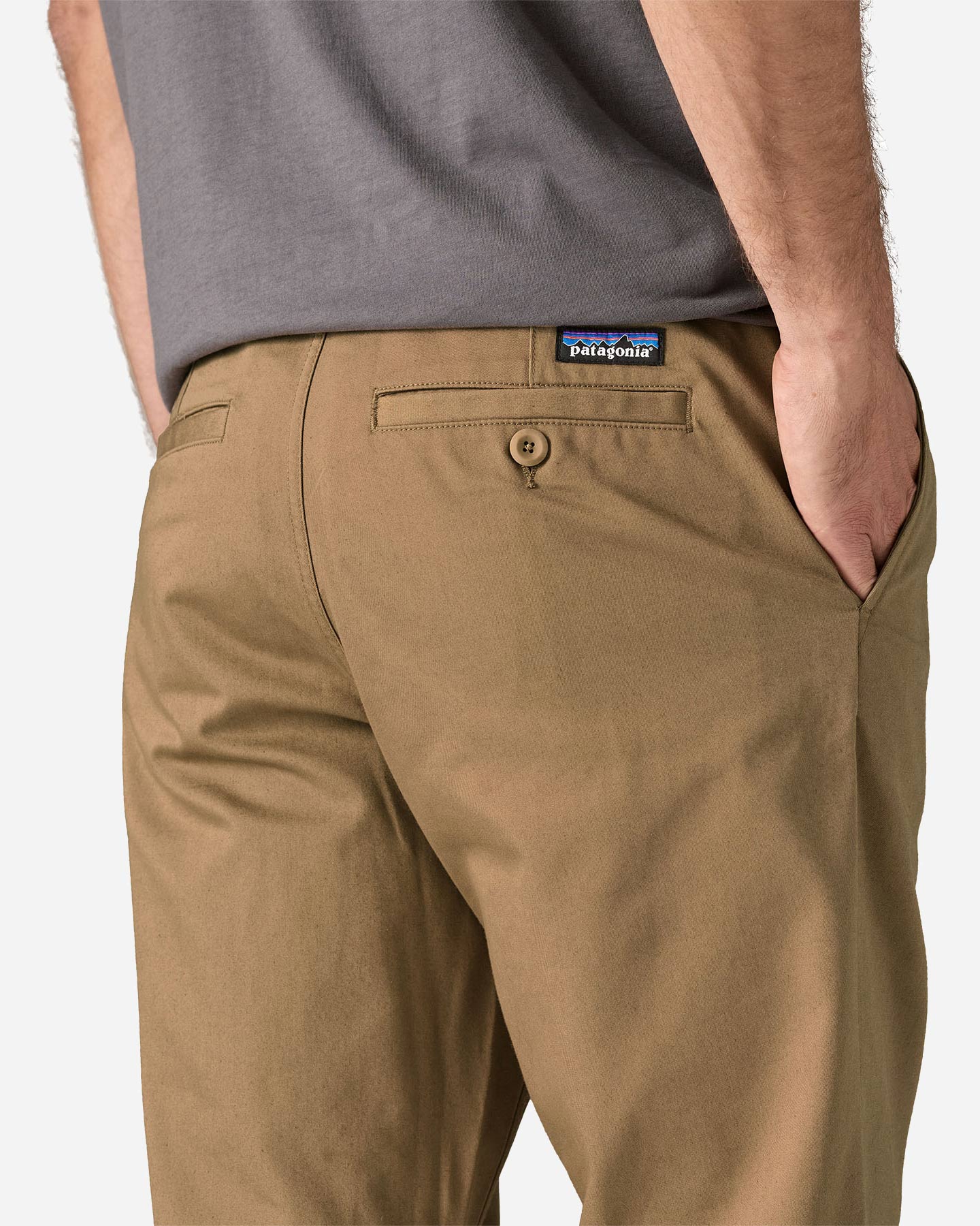 Pantalone outdoor PATAGONIA TWILL TRAVELER CHINO M - Marrone - 5 | Cisalfa Sport