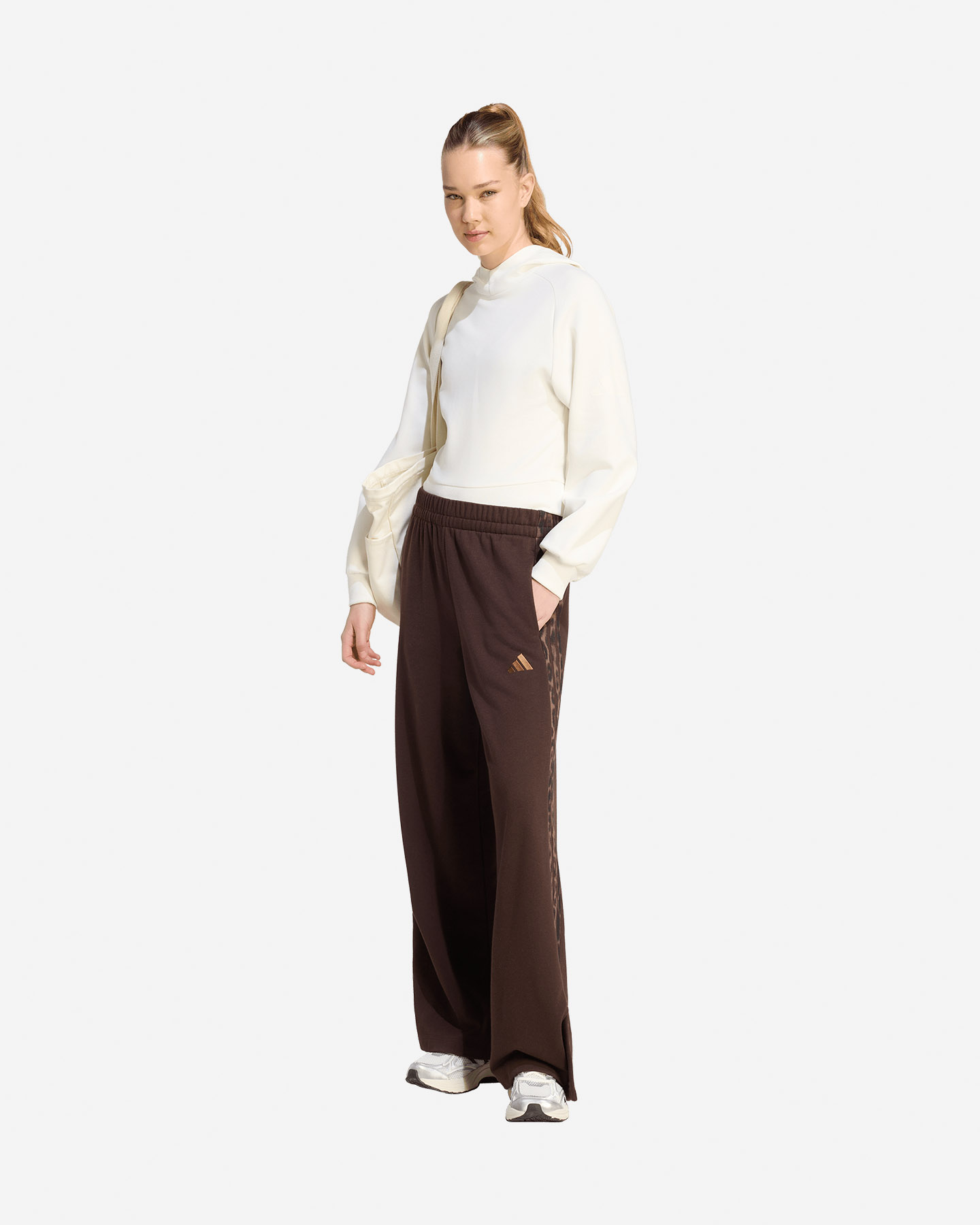 Pantalone ADIDAS SEASONAL ESSENTIALS W - Marrone - 2 | Cisalfa Sport