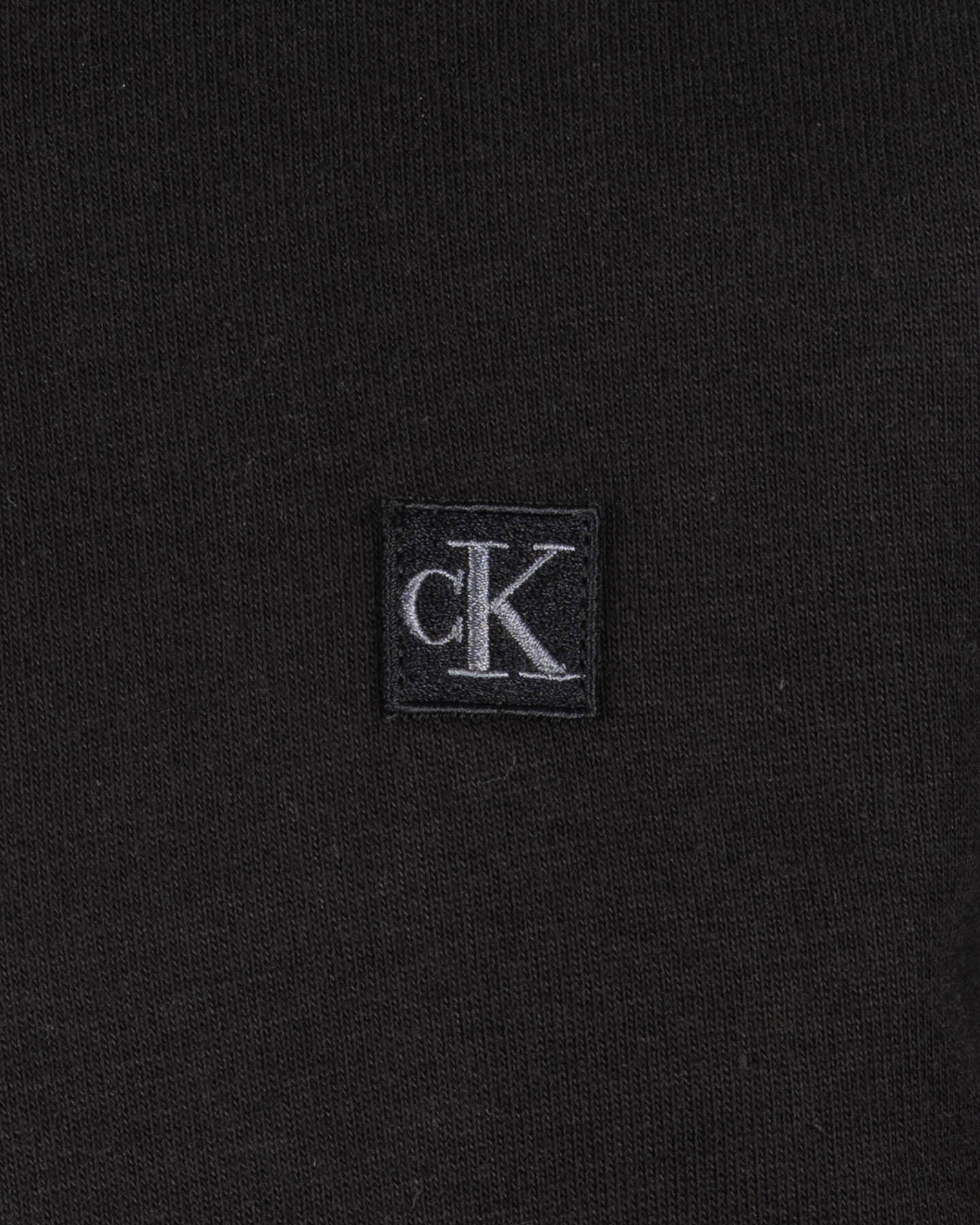 Felpa CALVIN KLEIN JEANS MINI BADGE JR - Nero - 2 | Cisalfa Sport