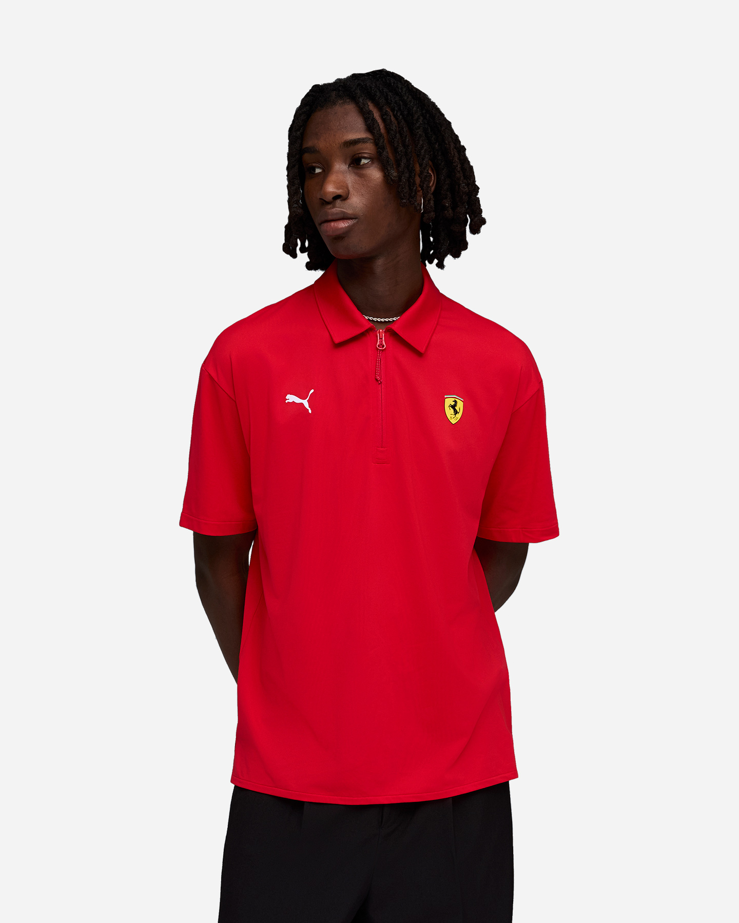 Polo PUMA FERRARI CLOUDSPUN M - Rosso - 2 | Cisalfa Sport