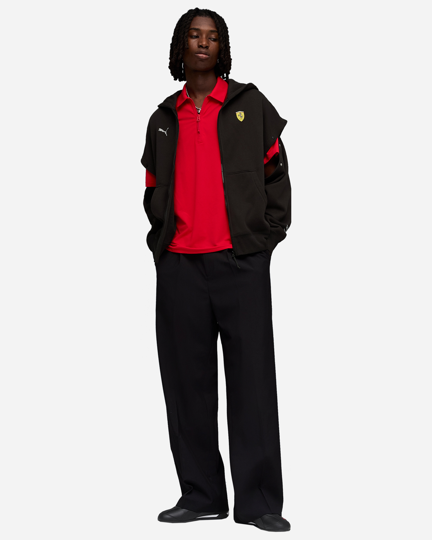 Polo PUMA FERRARI CLOUDSPUN M - Rosso - 4 | Cisalfa Sport