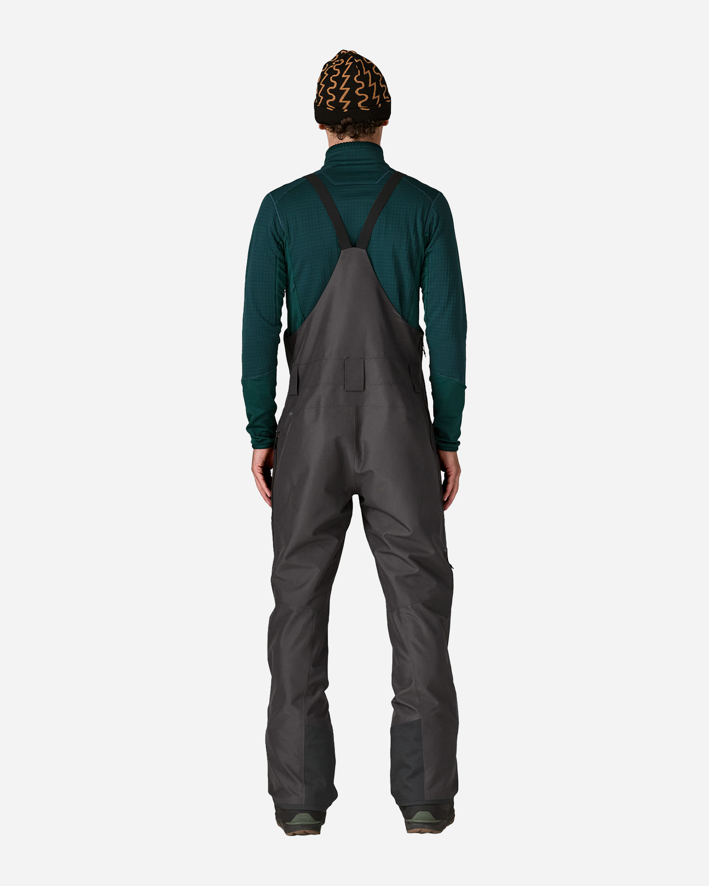 Salopette sci PATAGONIA POWDER TOWN BIBS M - Nero - 3 | Cisalfa Sport