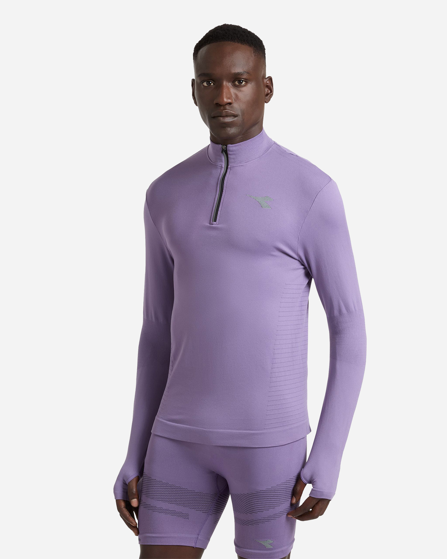 Maglia running DIADORA STRATOUNO M - Viola - 1 | Cisalfa Sport