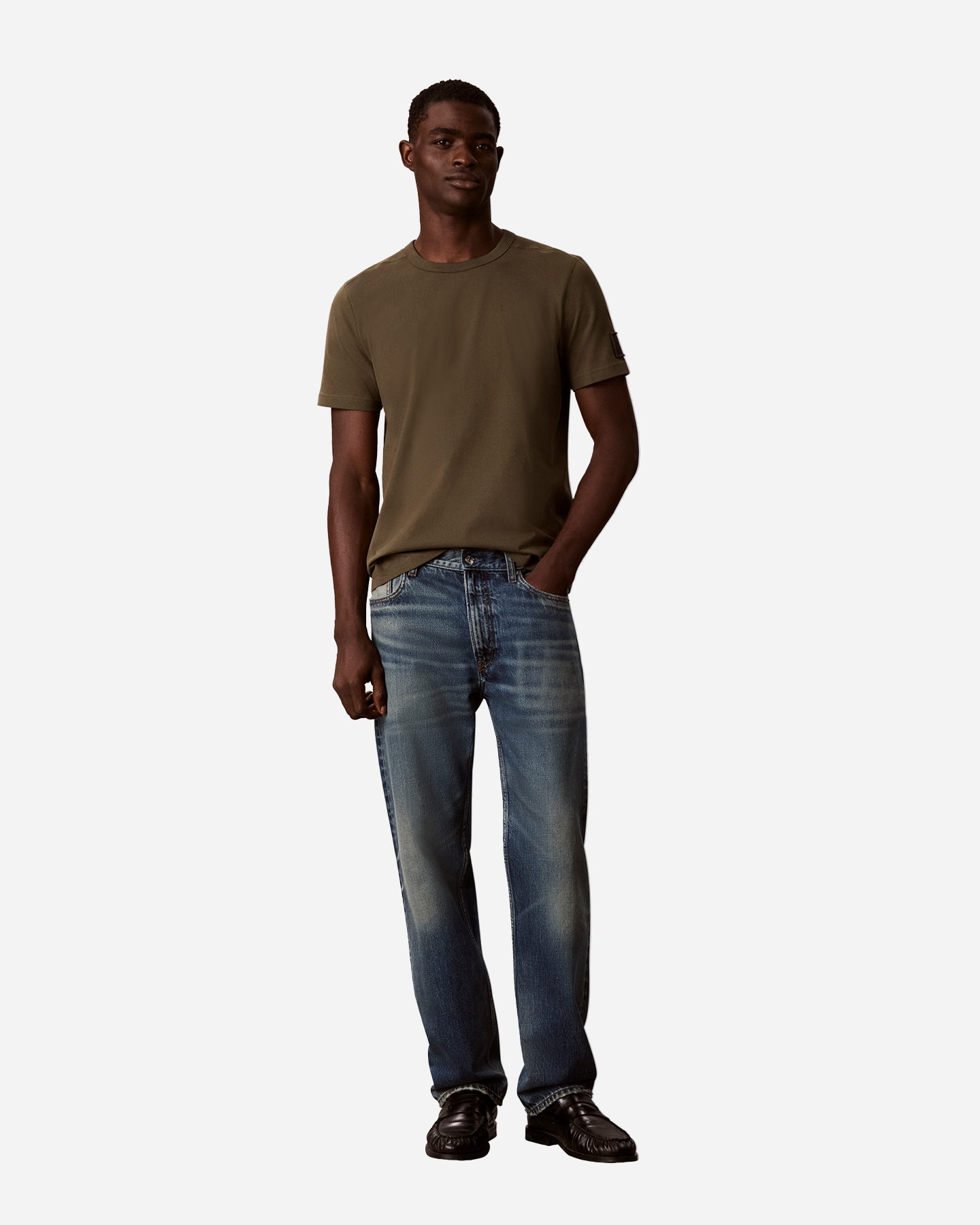 T-shirt CALVIN KLEIN JEANS BADGE M - Verde - 4 | Cisalfa Sport