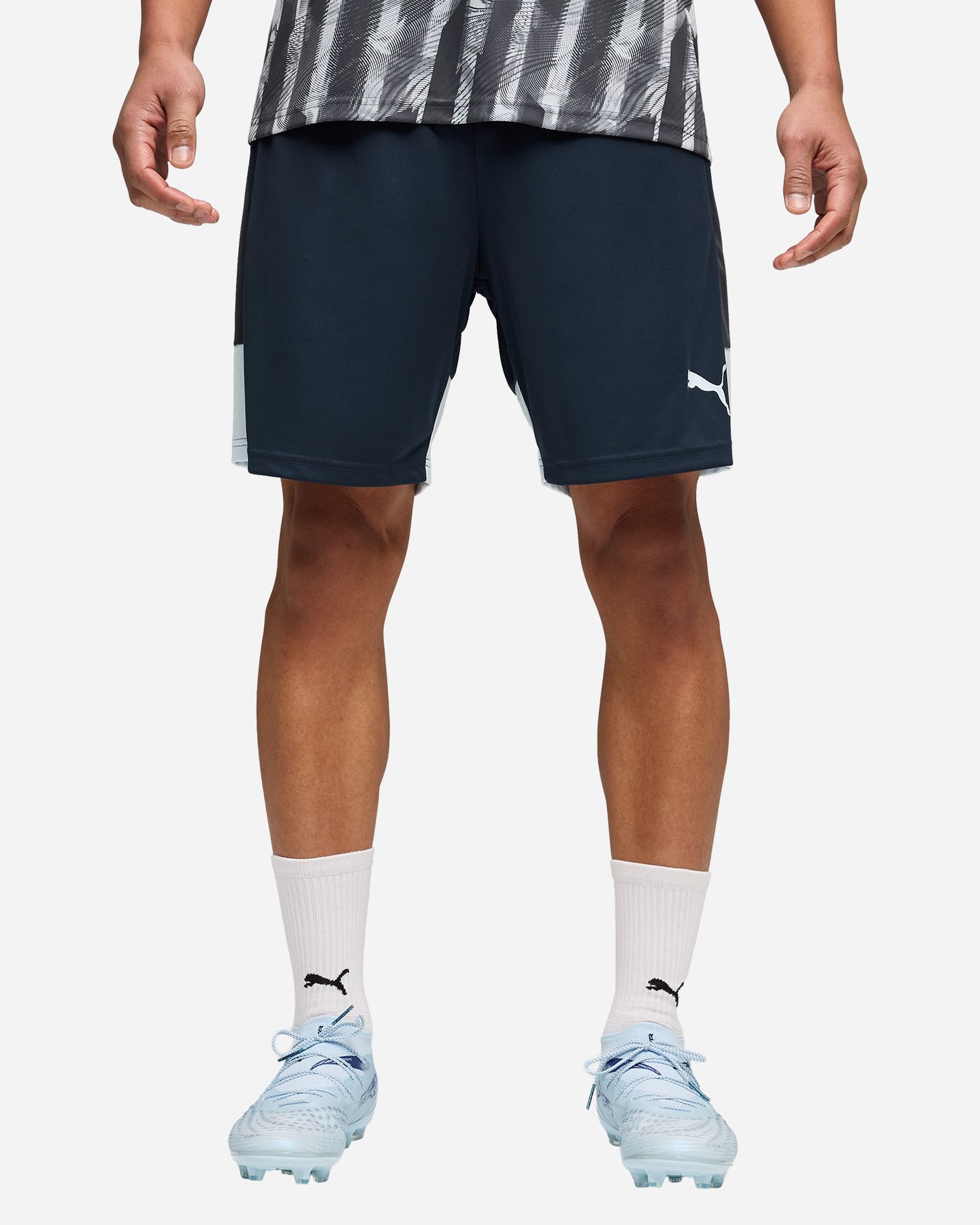 Pantaloncini calcio PUMA INDIVIDUALLIGA M - Blu - 2 | Cisalfa Sport