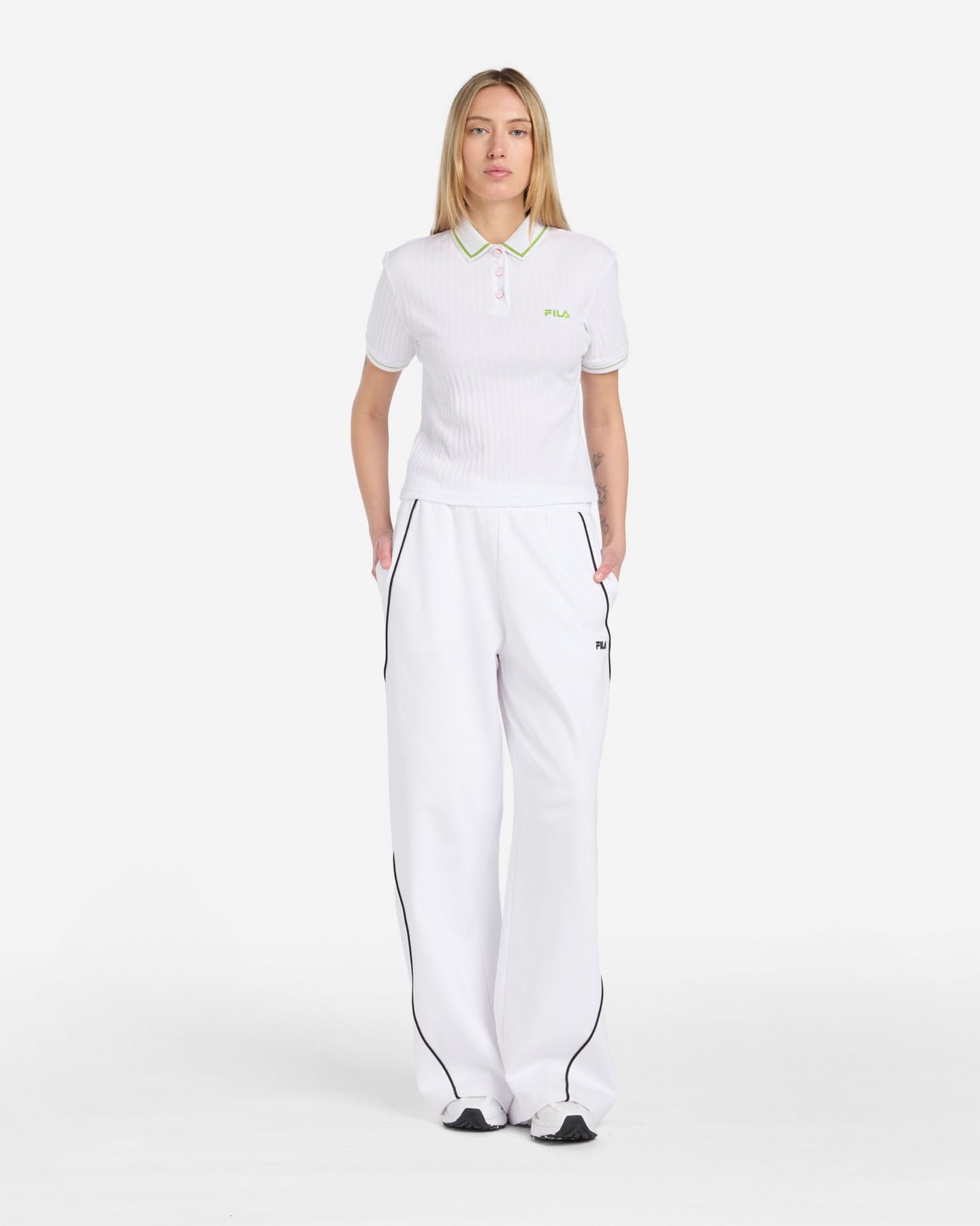 Polo FILA CONTEMPORARY STREET STYLE W - Bianco - 4 | Cisalfa Sport