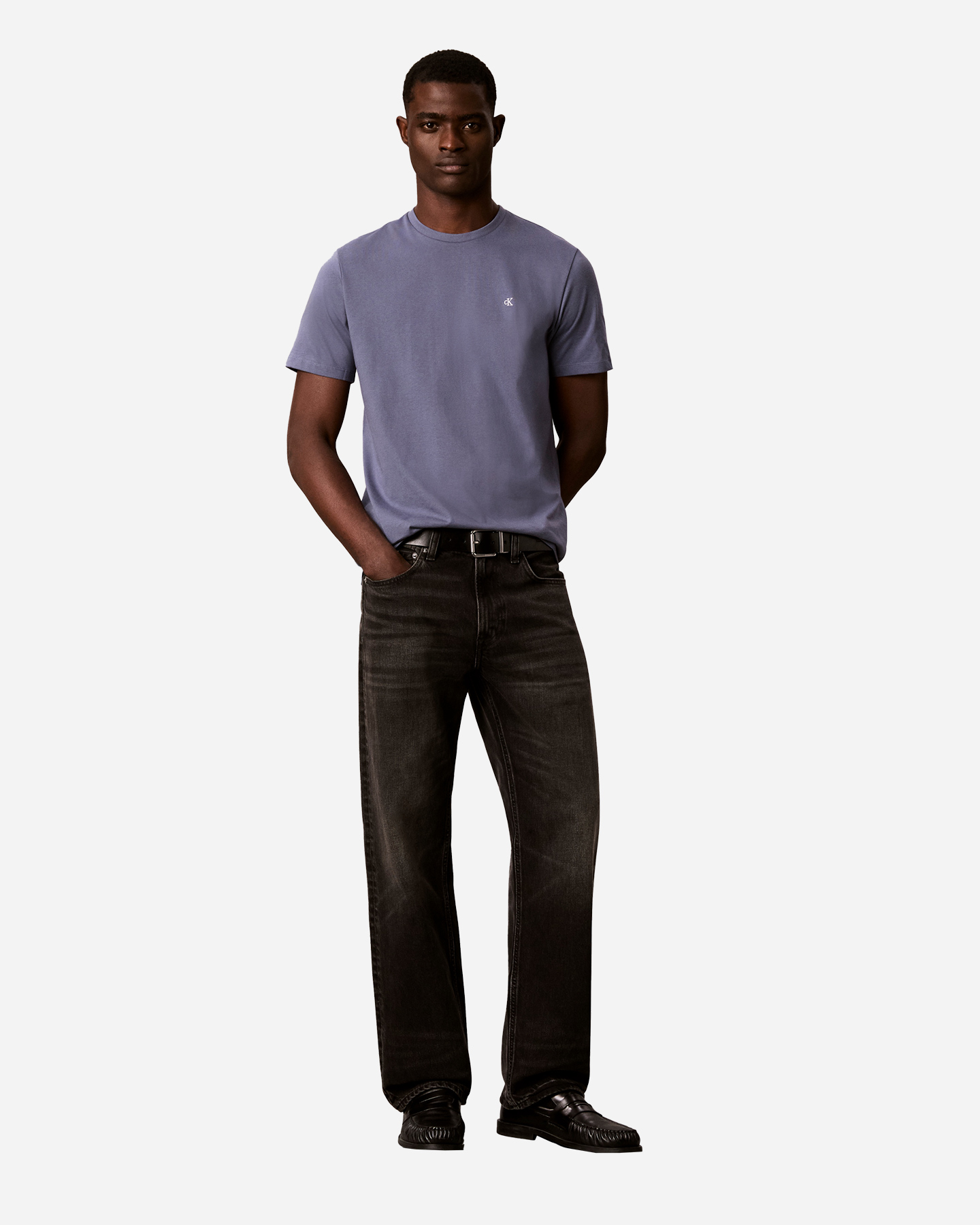 T-shirt CALVIN KLEIN JEANS MONOGRAM M - Azzurro - 3 | Cisalfa Sport