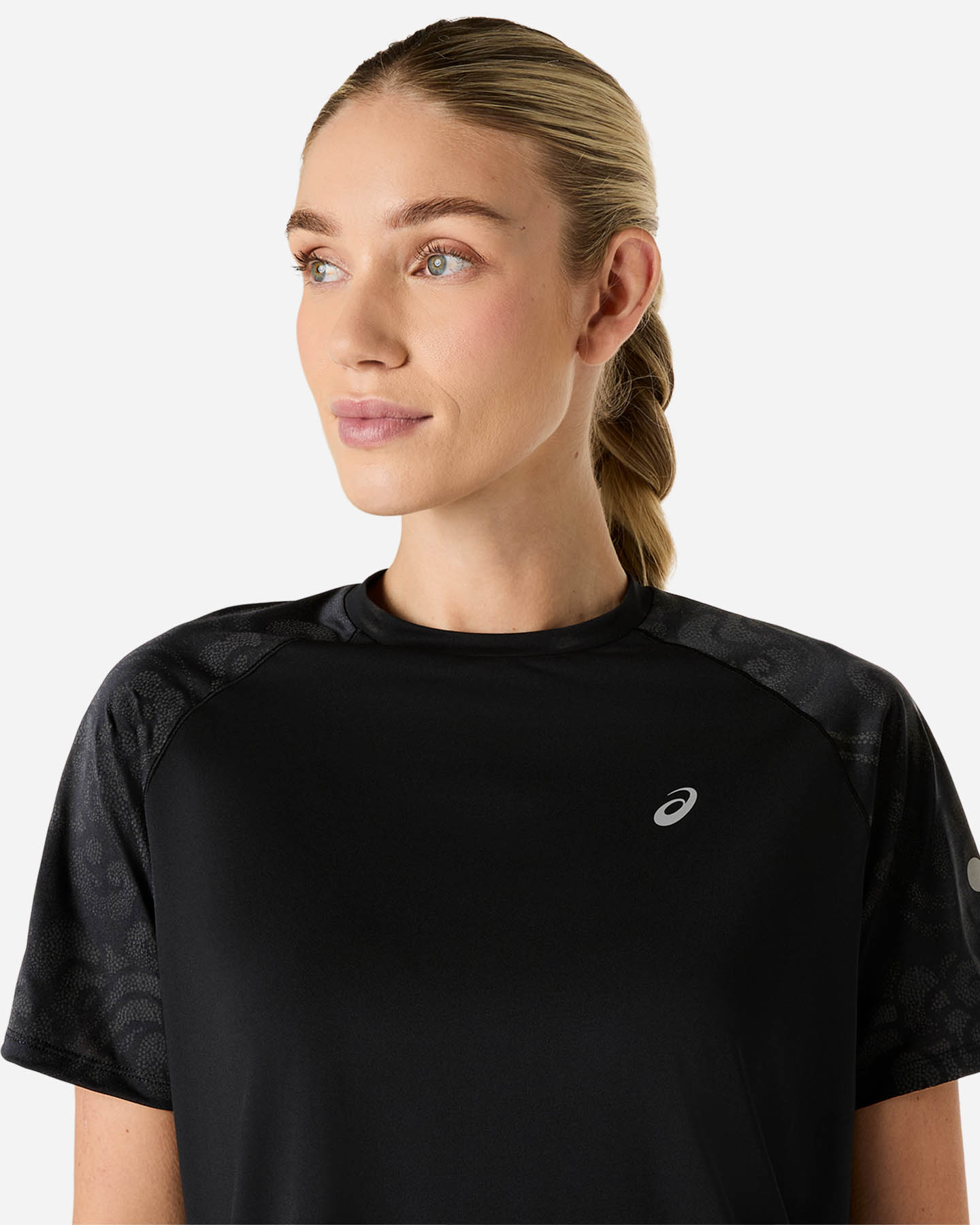 T-shirt running ASICS ROAD LITE-SHOW W - Nero - 3 | Cisalfa Sport