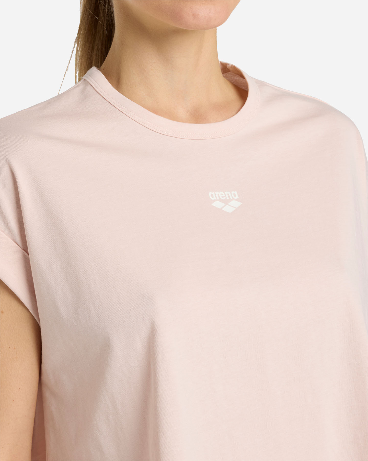 T-shirt ARENA ATHLETIC ESSENTIAL W - Rosa - 5 | Cisalfa Sport