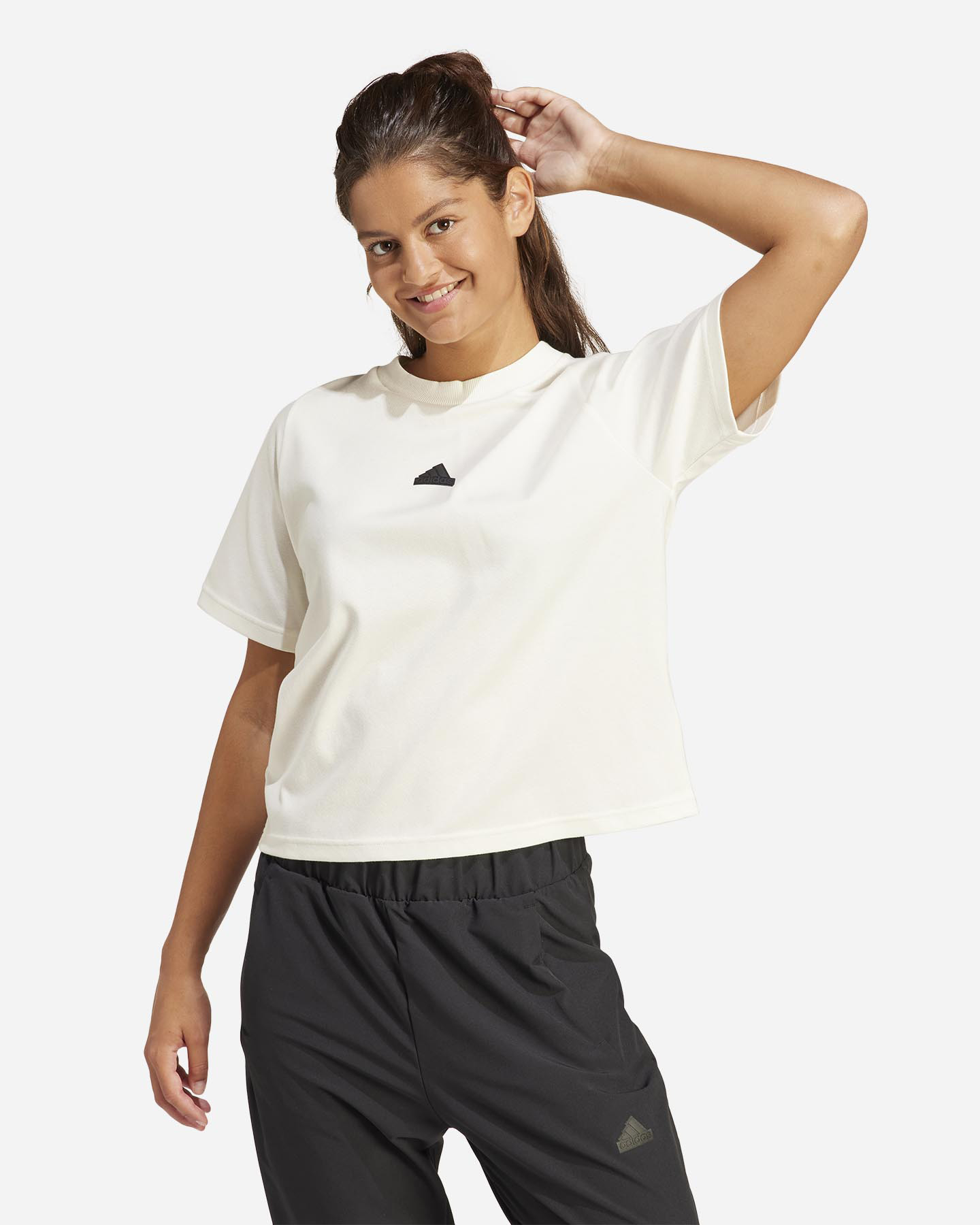 T-shirt ADIDAS SMALL LOGO W - Bianco - 1 | Cisalfa Sport
