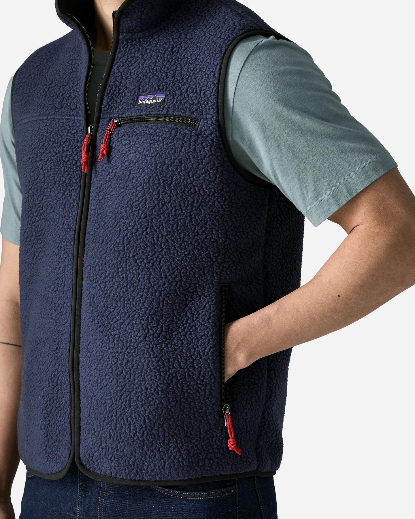 Gilet PATAGONIA RETRO PILE M - Blu - 4 | Cisalfa Sport