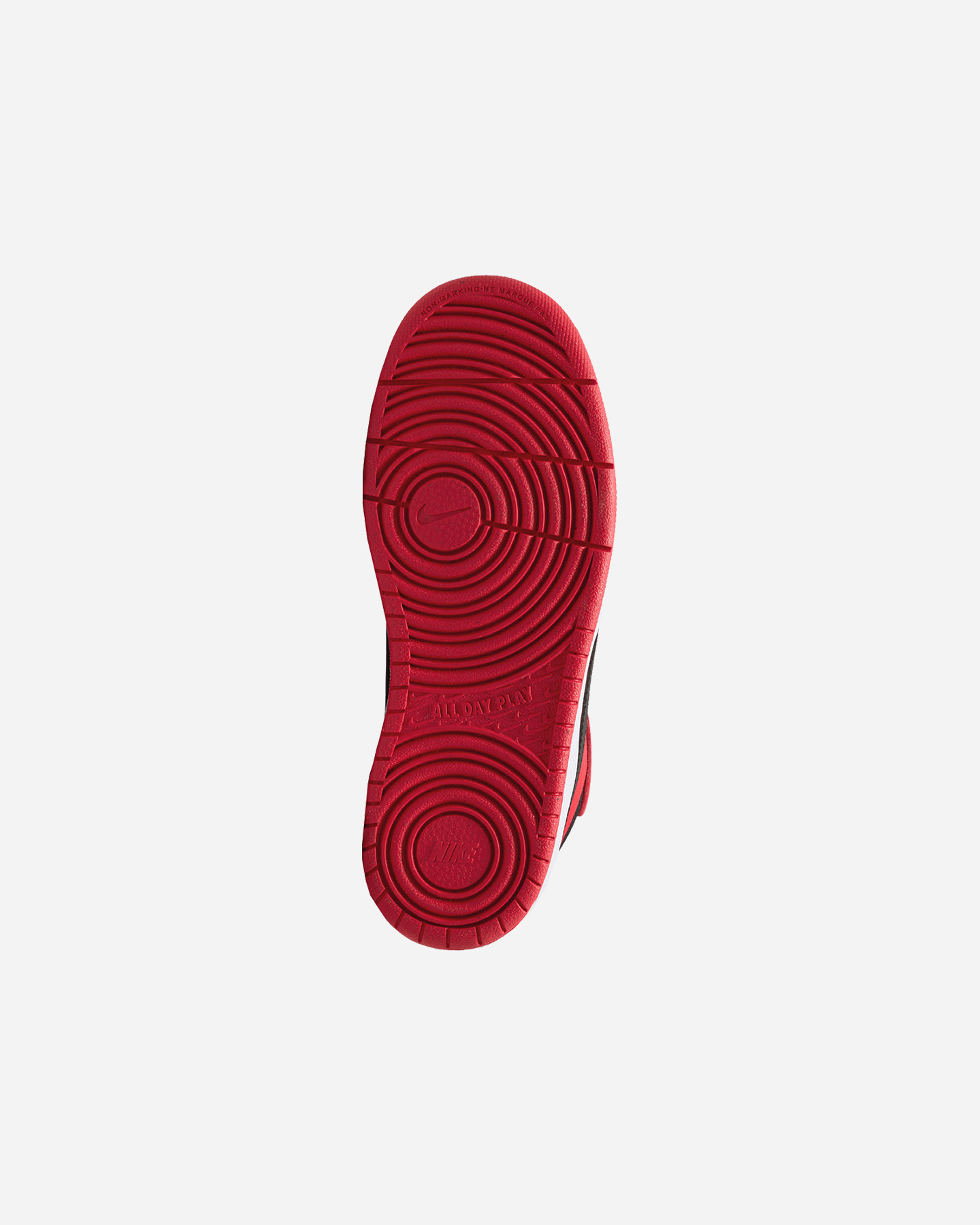 Scarpe sneakers NIKE COURT BOROUGH MID 2 GS JR - Rosso - 1 | Cisalfa Sport