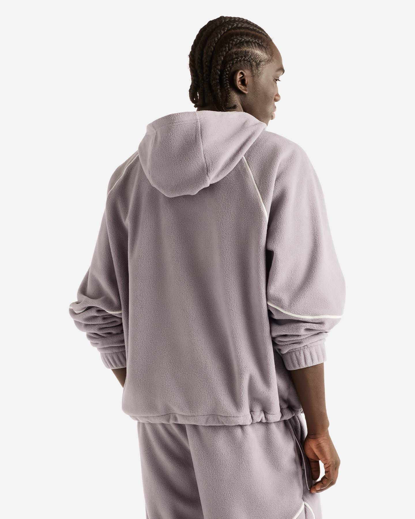 Felpa NEW BALANCE POLAR FLEECE H-ZIP M - Grigio - 1 | Cisalfa Sport