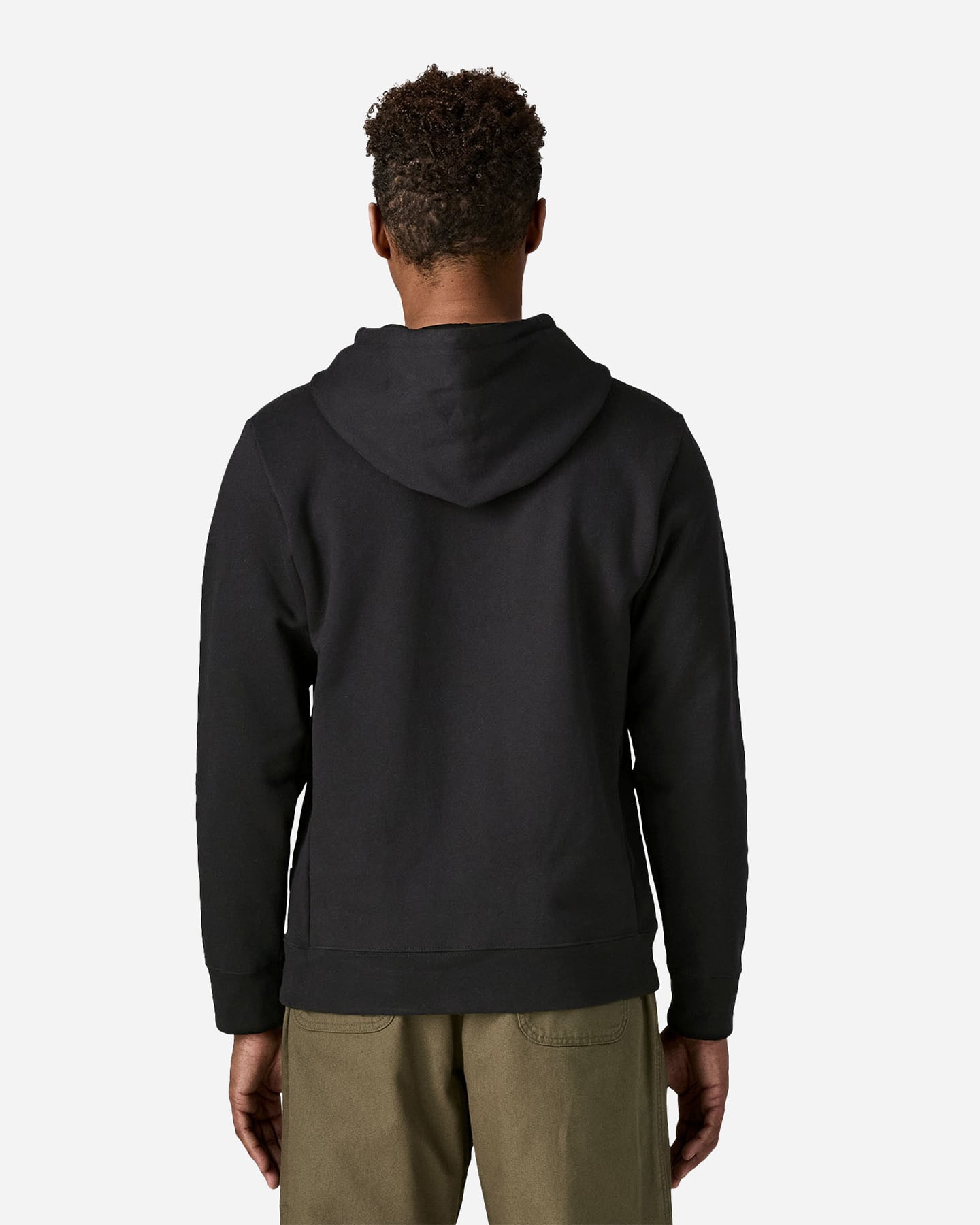 Felpa PATAGONIA P-6 LABEL UPRISAL M - Nero - 2 | Cisalfa Sport