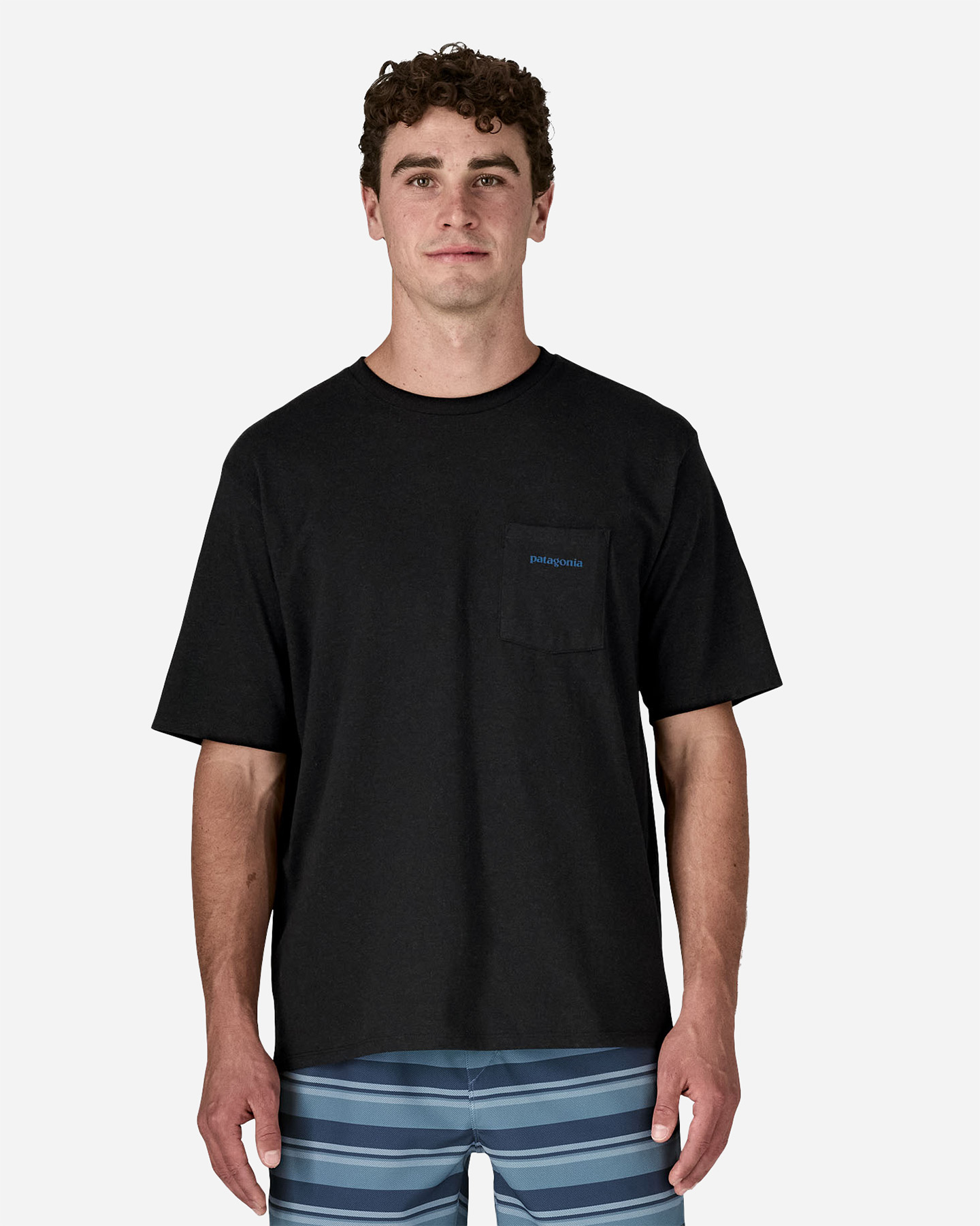 T-shirt PATAGONIA BOARDSHORT LOGO POCKET M - Nero - 2 | Cisalfa Sport