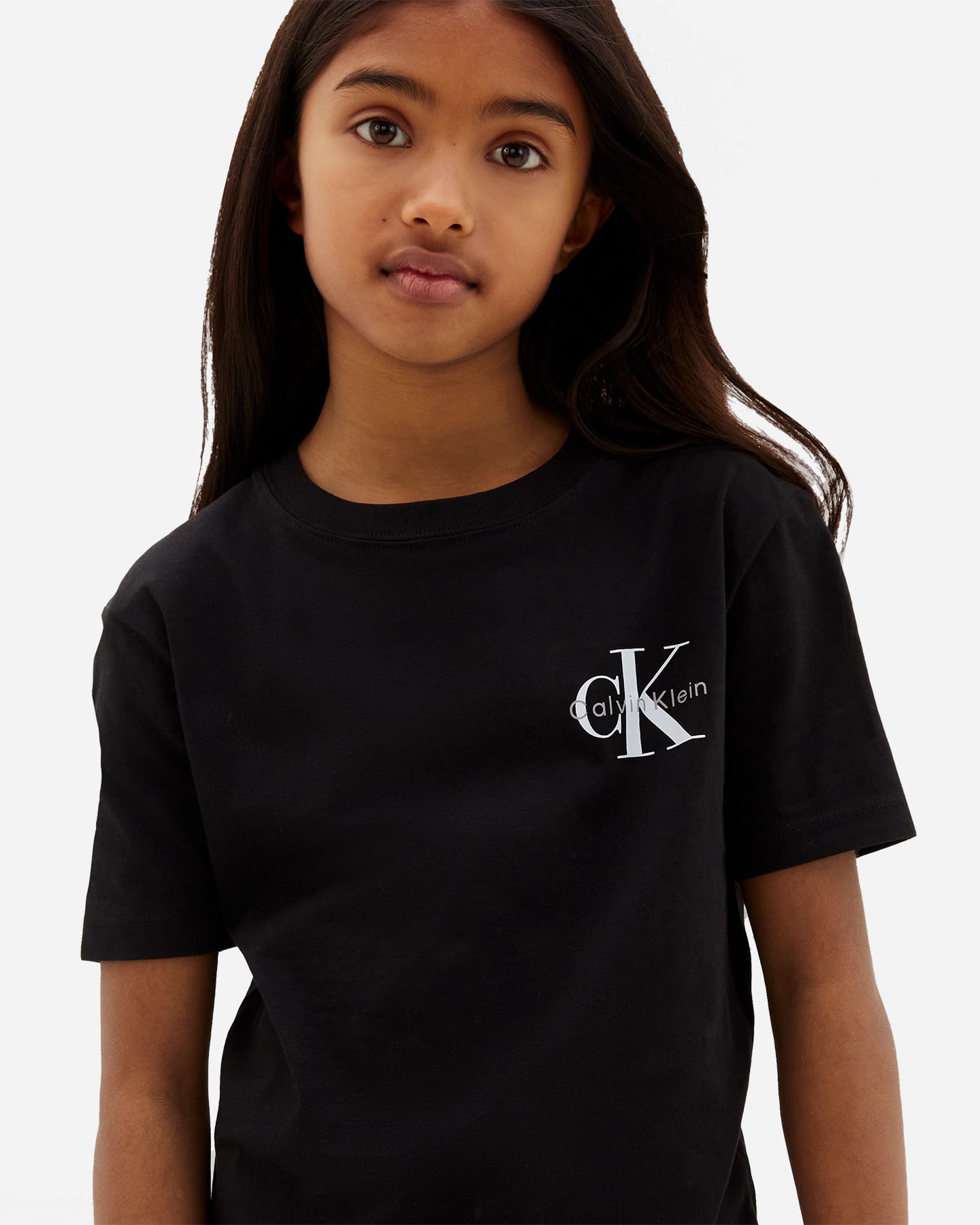 T-shirt CALVIN KLEIN JEANS LOGO JR - Nero - 4 | Cisalfa Sport