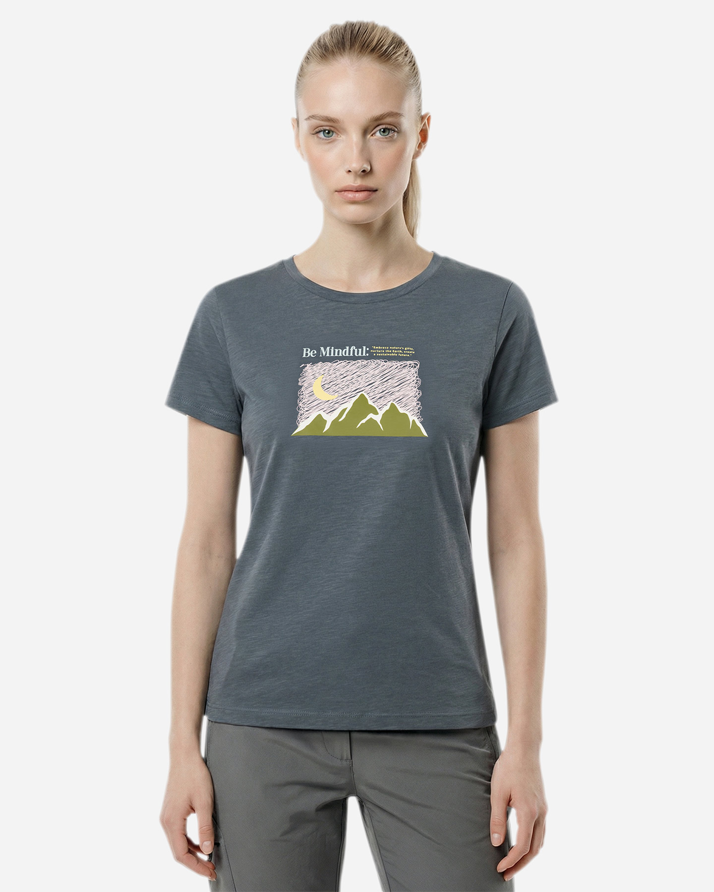 T-shirt 8848 ESSENTIAL W - Blu - 2 | Cisalfa Sport