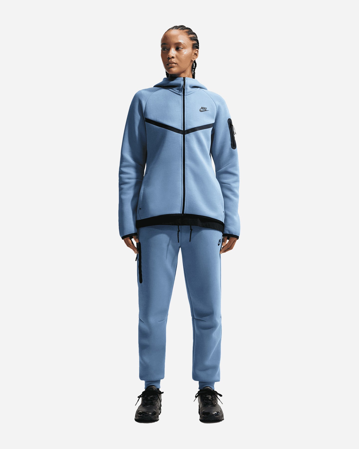 Pantalone NIKE TECH FLEECE W - Azzurro - 1 | Cisalfa Sport