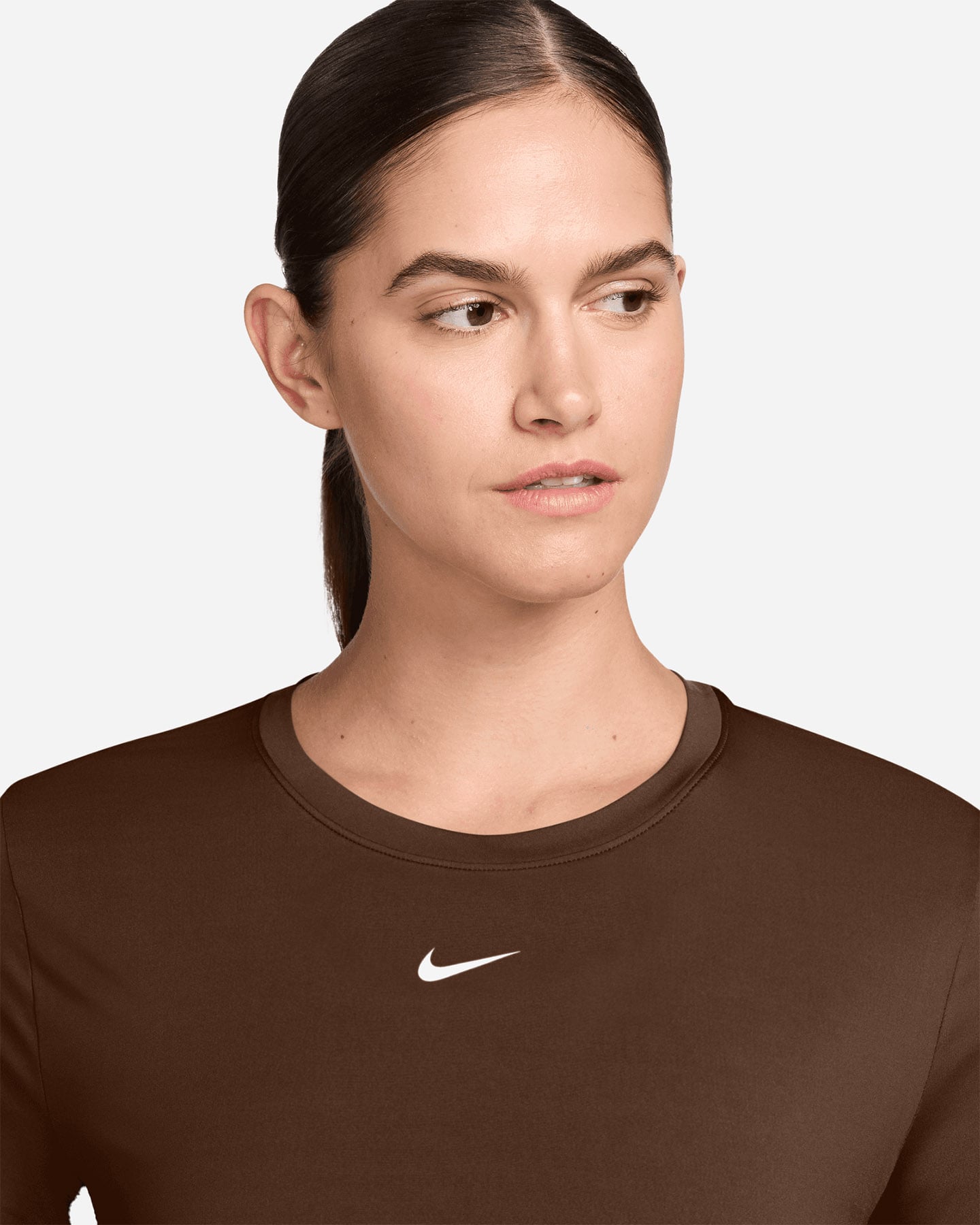 T-shirt training NIKE ONE CLASSIC W - Marrone - 2 | Cisalfa Sport