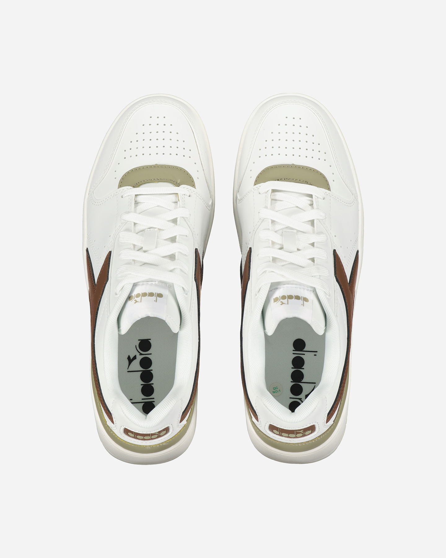Scarpe sneakers DIADORA JUMPER P M - Bianco - 4 | Cisalfa Sport