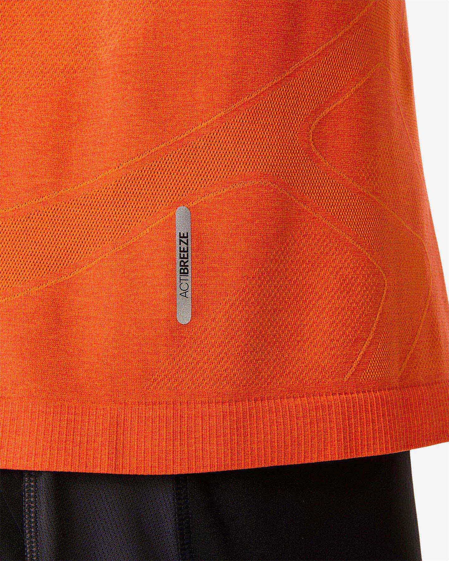 T-shirt running ASICS ROAD M - Arancione - 4 | Cisalfa Sport
