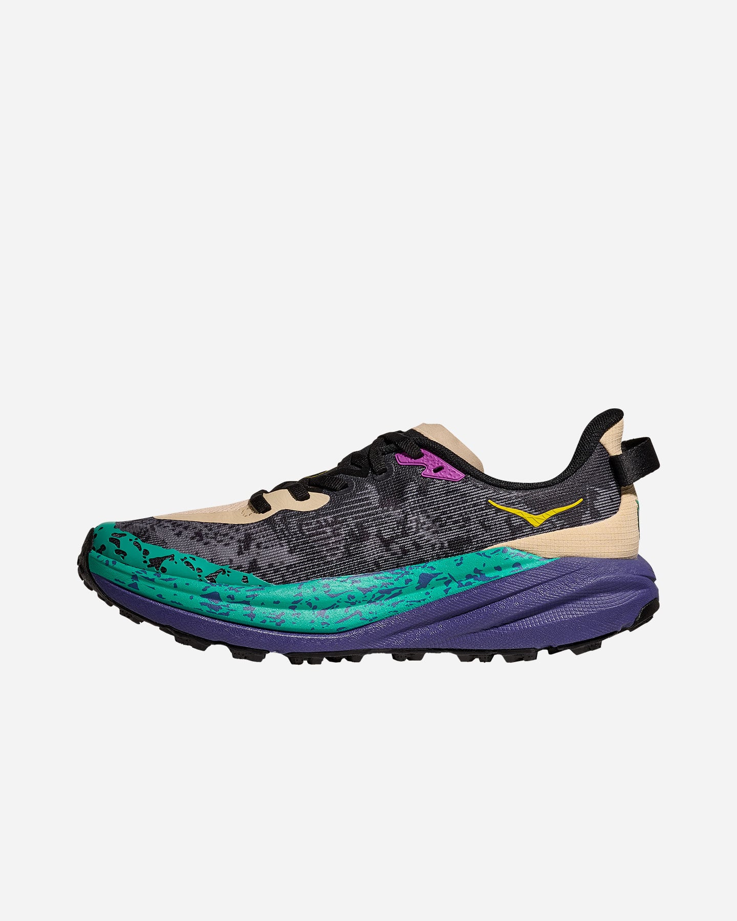Scarpe trail HOKA SPEEDGOAT 6 W - Beige - 5 | Cisalfa Sport