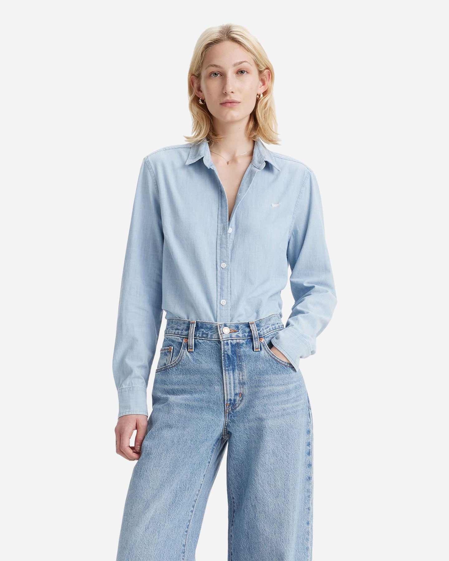 Camicia LEVI'S CHAMBRIE W - Denim - 1 | Cisalfa Sport