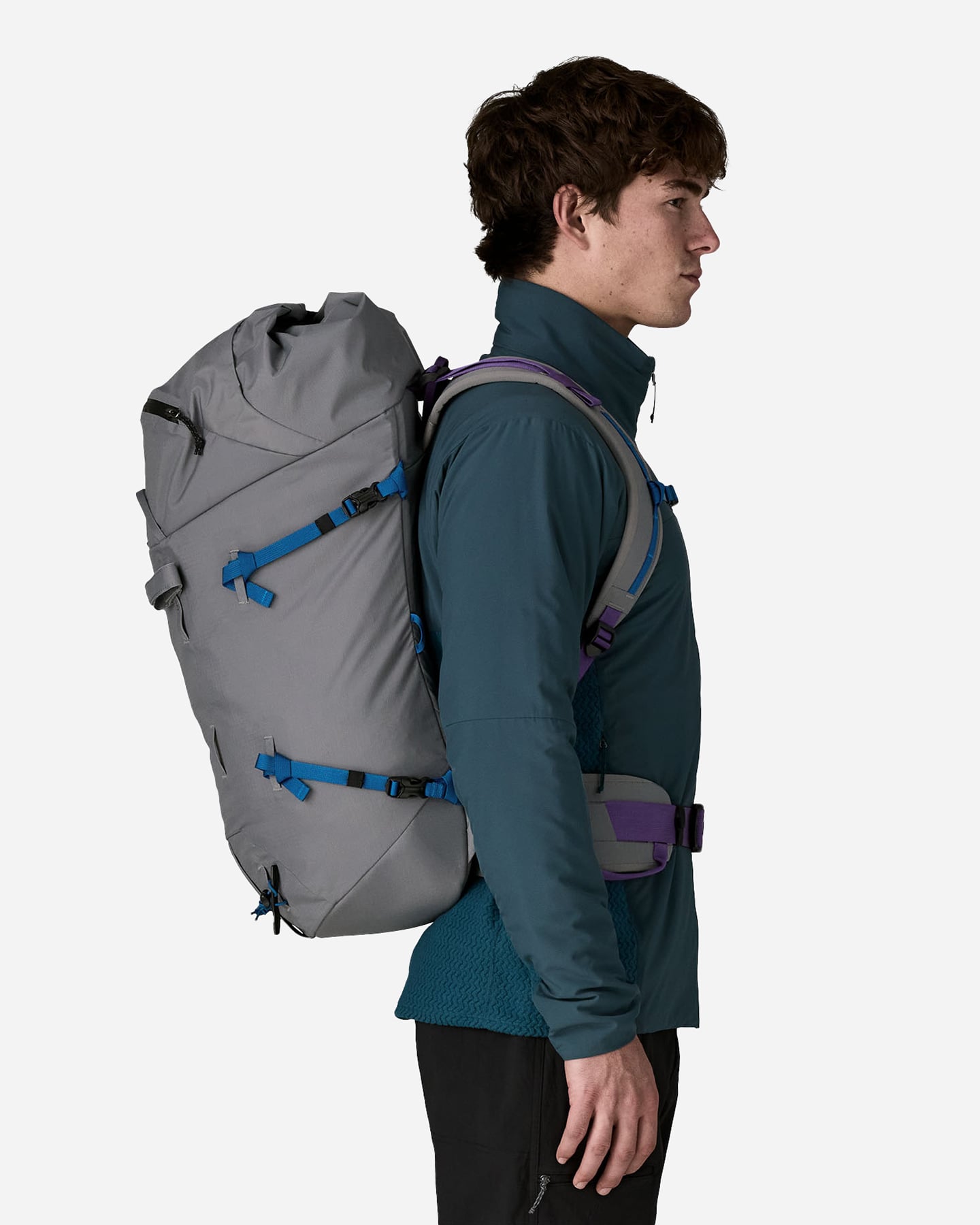 Zaino trekking PATAGONIA ASCENSIONIST 55L - Grigio - 2 | Cisalfa Sport