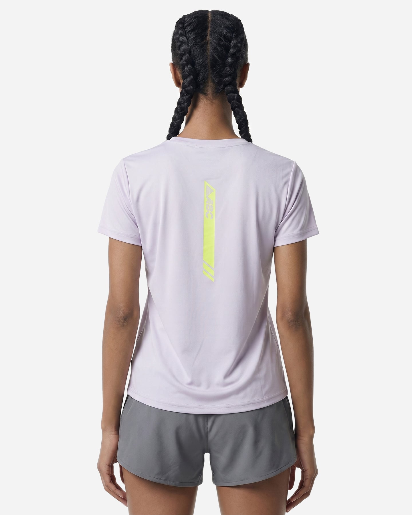 T-shirt running ABC TECH W - Viola - 3 | Cisalfa Sport