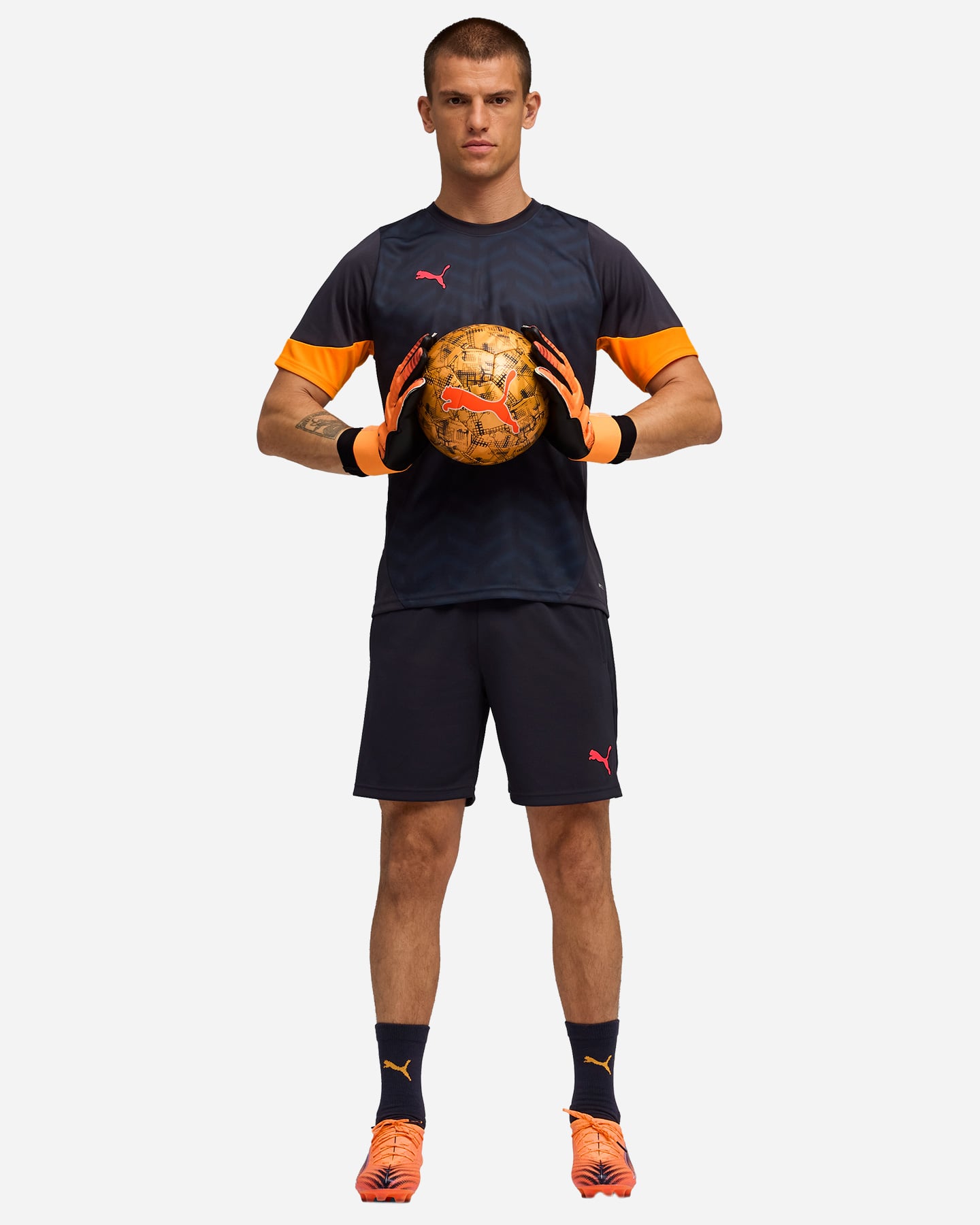 Maglia calcio PUMA INDIVIDUALCUP M - Blu Navy - 4 | Cisalfa Sport