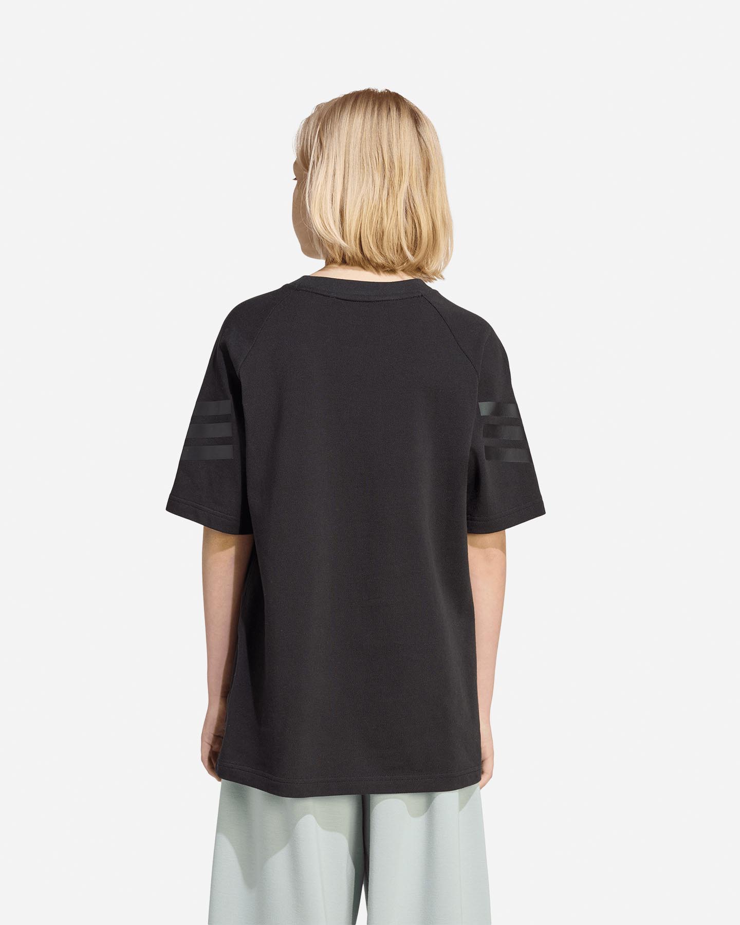 T-shirt ADIDAS FUTURE ICONS 3STRIPES JR - Nero - 2 | Cisalfa Sport