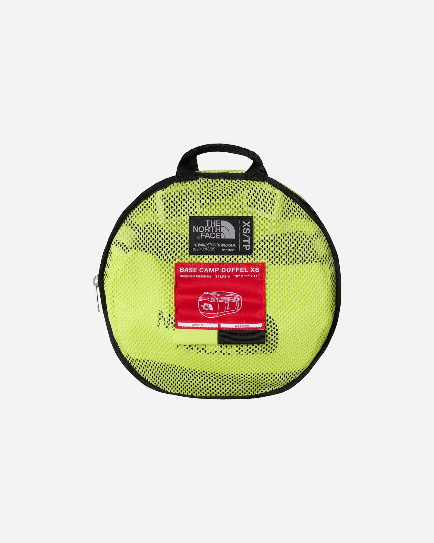 Borsa viaggio THE NORTH FACE BASE CAMP DUFFEL XS  - Giallo - 3 | Cisalfa Sport