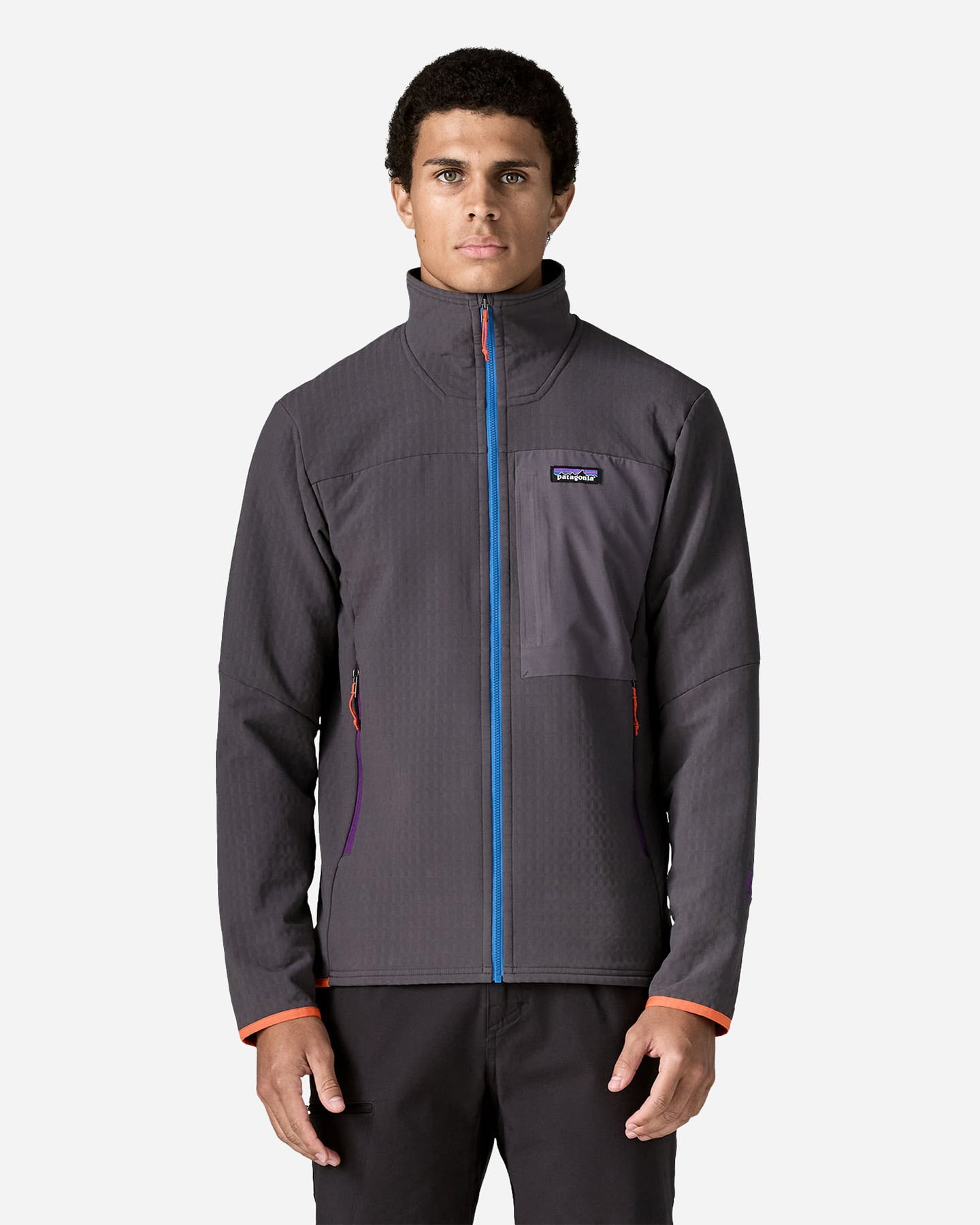 Pile PATAGONIA R1 TECHFACE M - Grigio - 1 | Cisalfa Sport