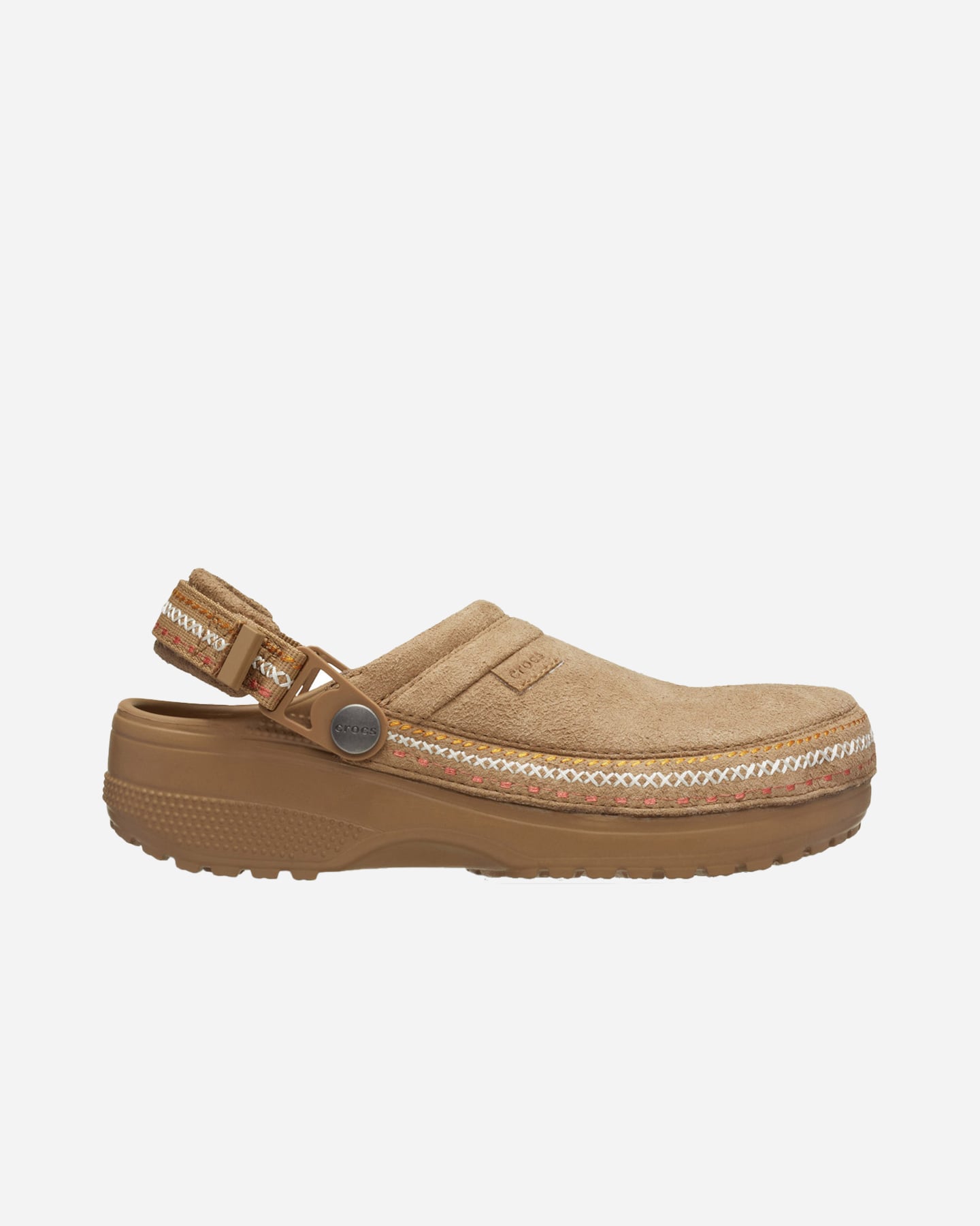Sandali CROCS CLASSIC CRAFTED VEGAN SUEDE STITCH W - Marrone - 2 | Cisalfa Sport