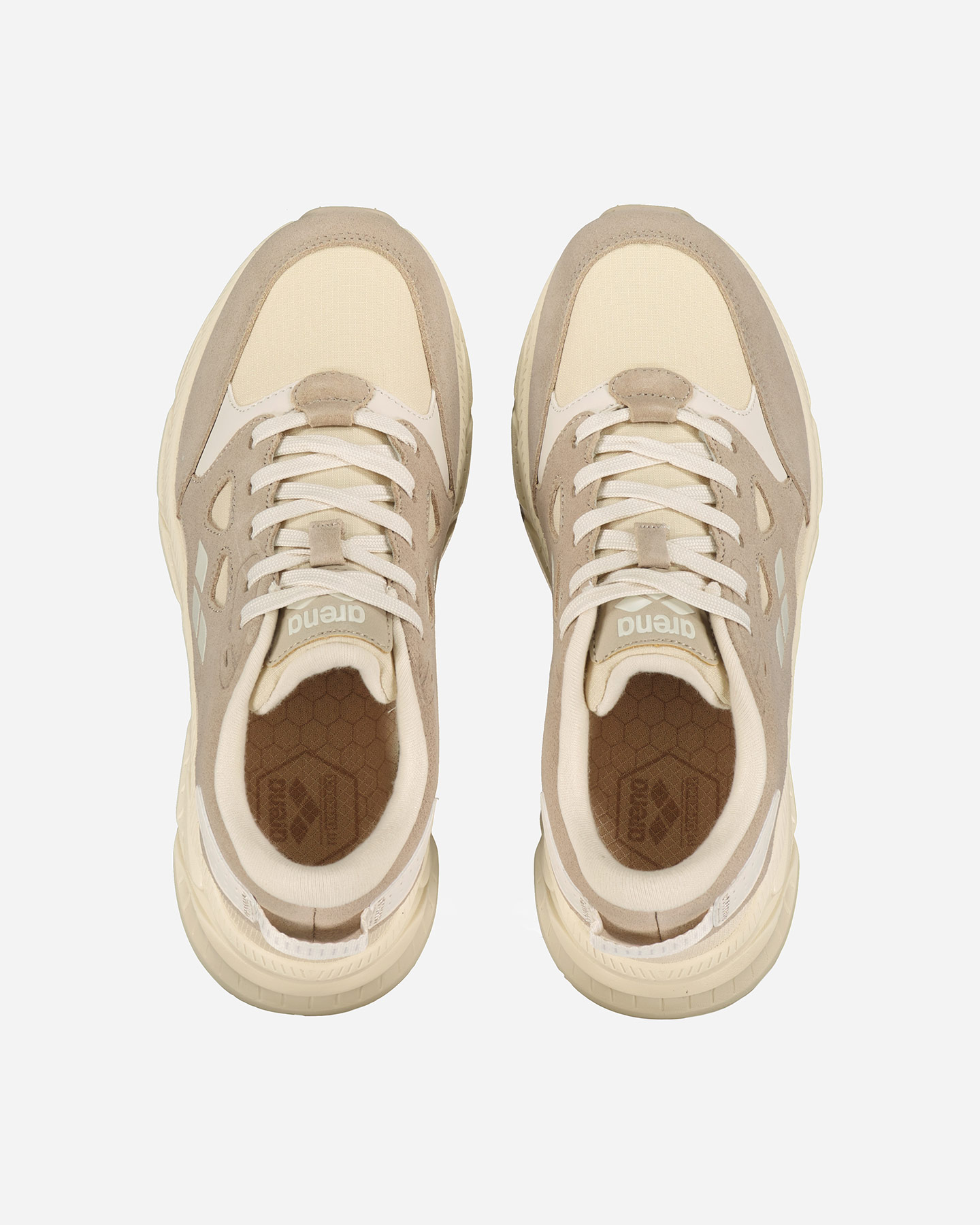 Scarpe sneakers ARENA DC9 SUEDE W - Beige - 4 | Cisalfa Sport