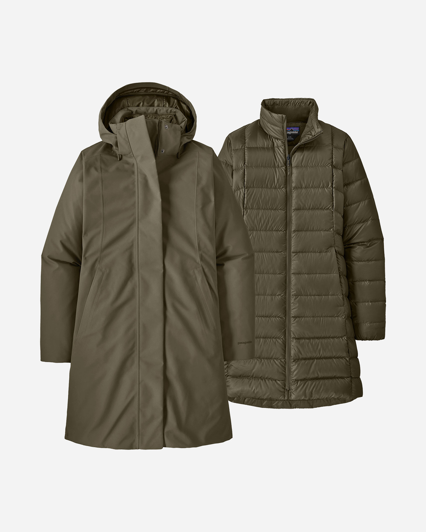 Giacca outdoor PATAGONIA TRES 3-IN-1 W - Verde - 5 | Cisalfa Sport