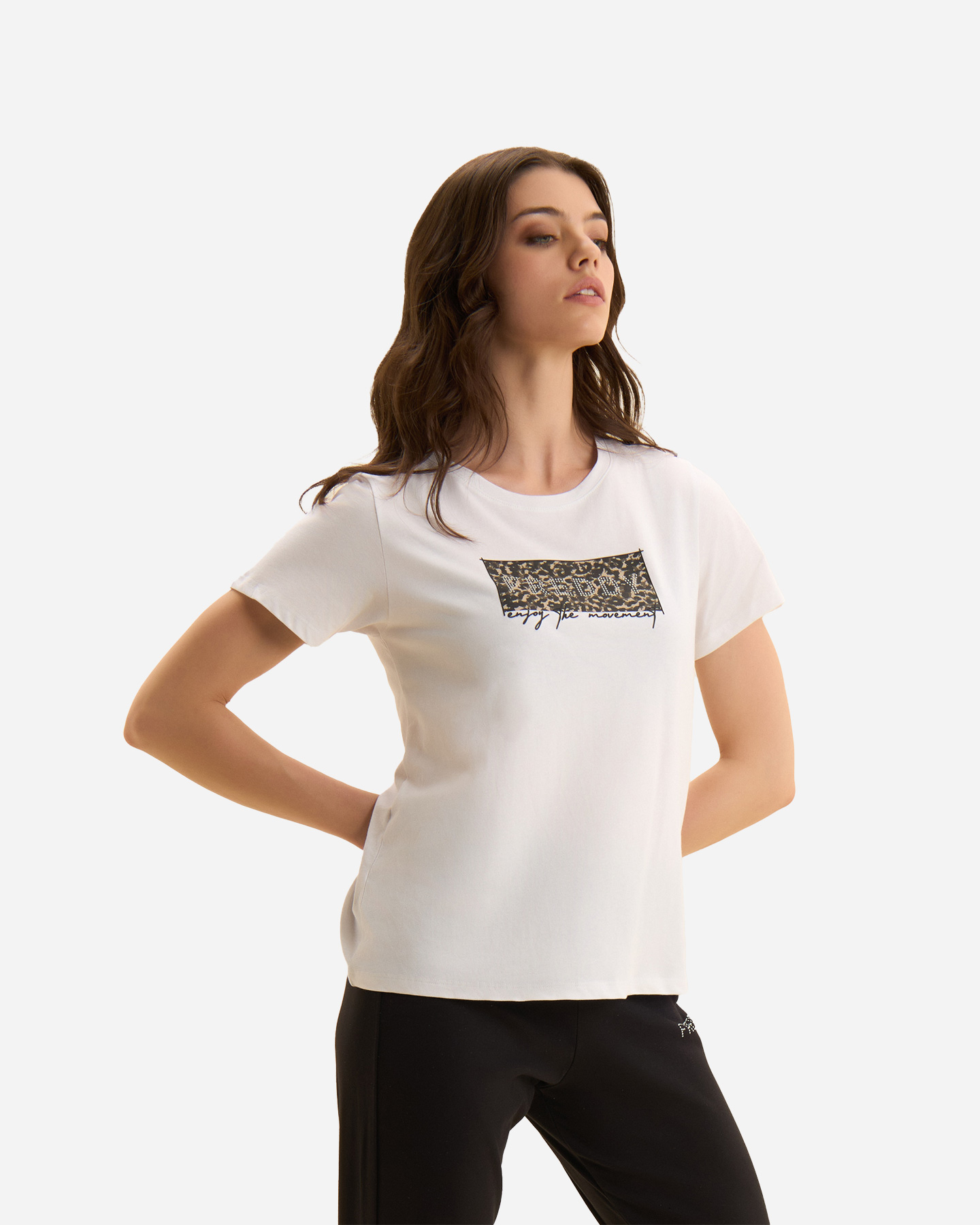 T-shirt FREDDY MACULATO W - Bianco - 2 | Cisalfa Sport