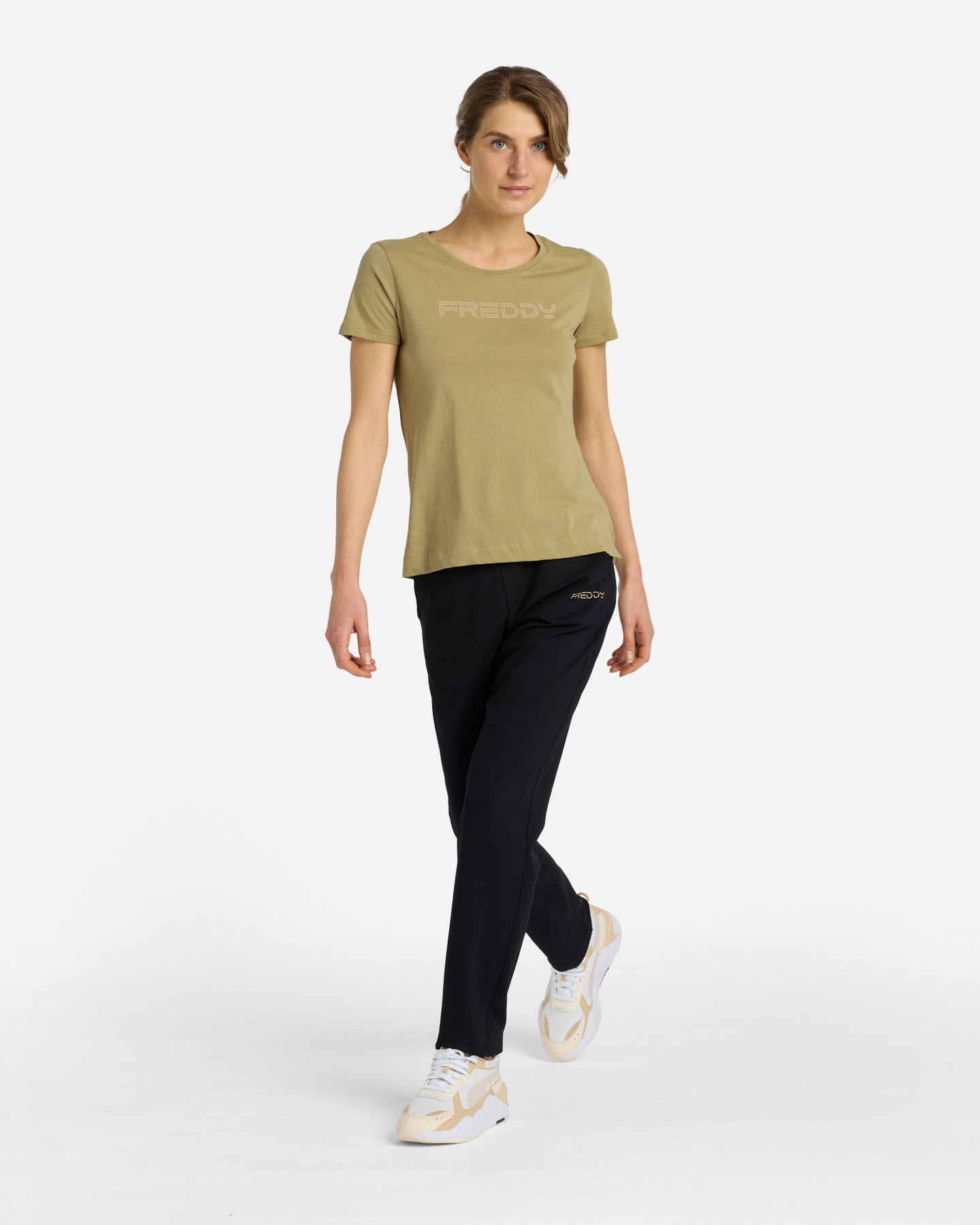 T-shirt FREDDY BIG LOGO W - Verde - 4 | Cisalfa Sport