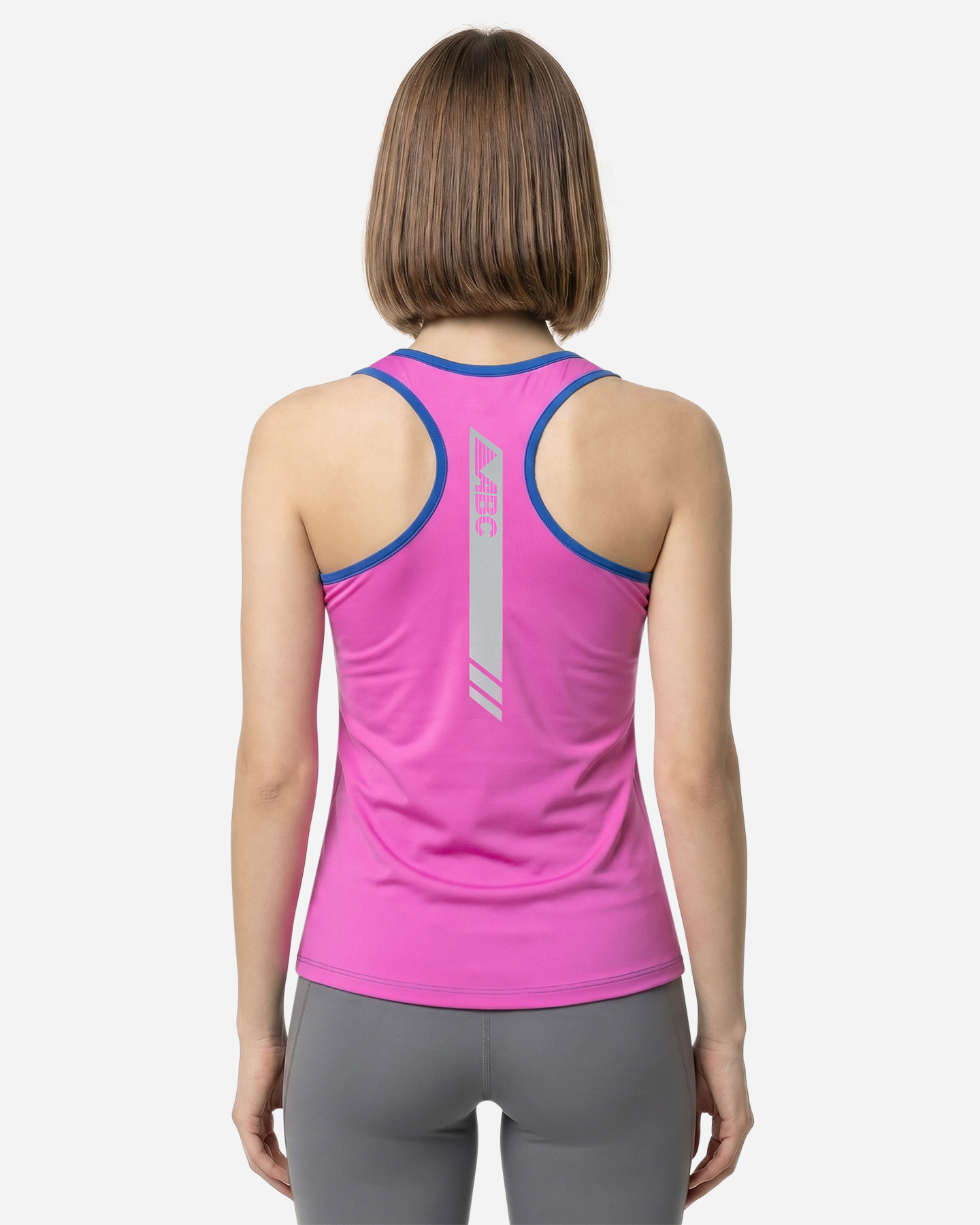 Canotta running ABC ESSENTIAL W - Blu - 3 | Cisalfa Sport