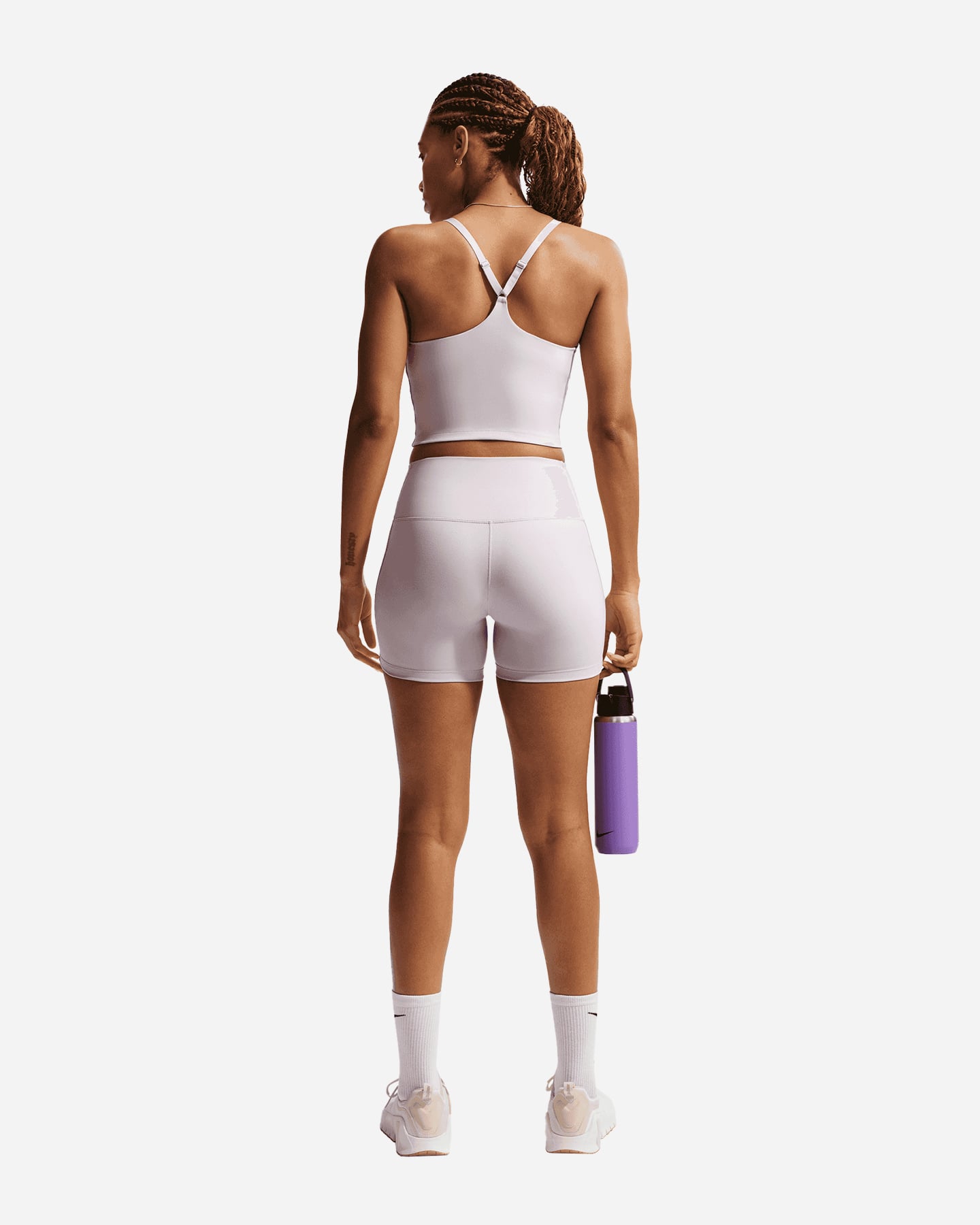 Bra training NIKE CROP SWOOSH W - Rosa - 2 | Cisalfa Sport